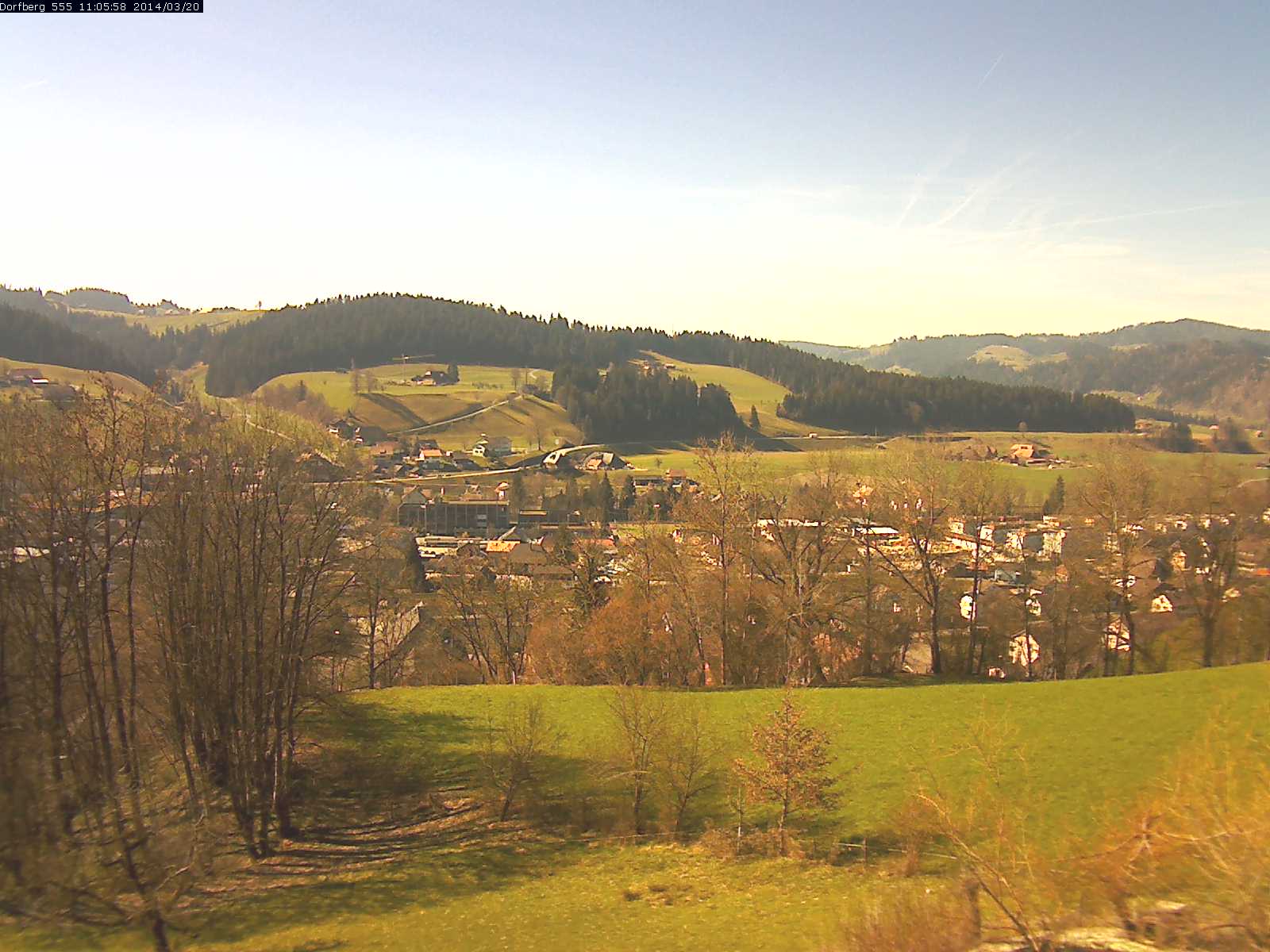 Webcam-Bild: Aussicht vom Dorfberg in Langnau 20140320-110600