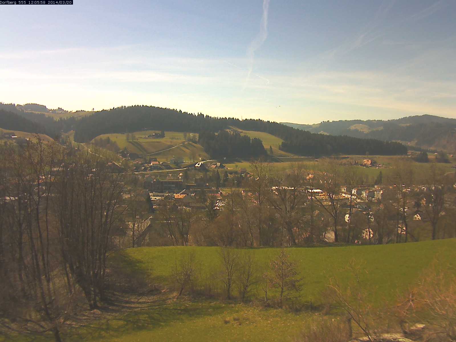 Webcam-Bild: Aussicht vom Dorfberg in Langnau 20140320-120600