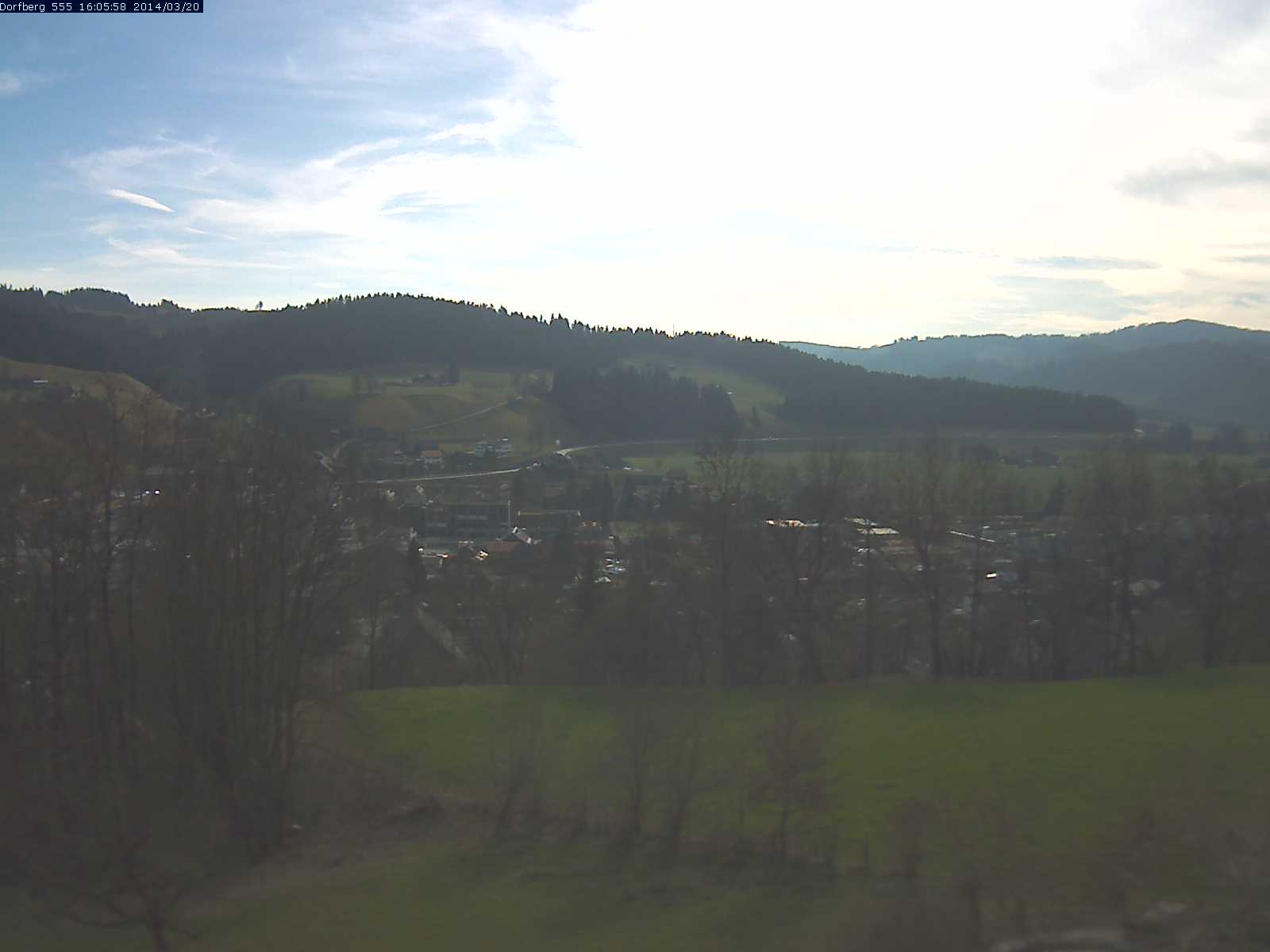 Webcam-Bild: Aussicht vom Dorfberg in Langnau 20140320-160600