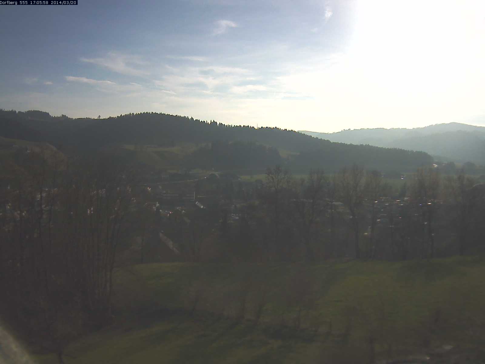 Webcam-Bild: Aussicht vom Dorfberg in Langnau 20140320-170600