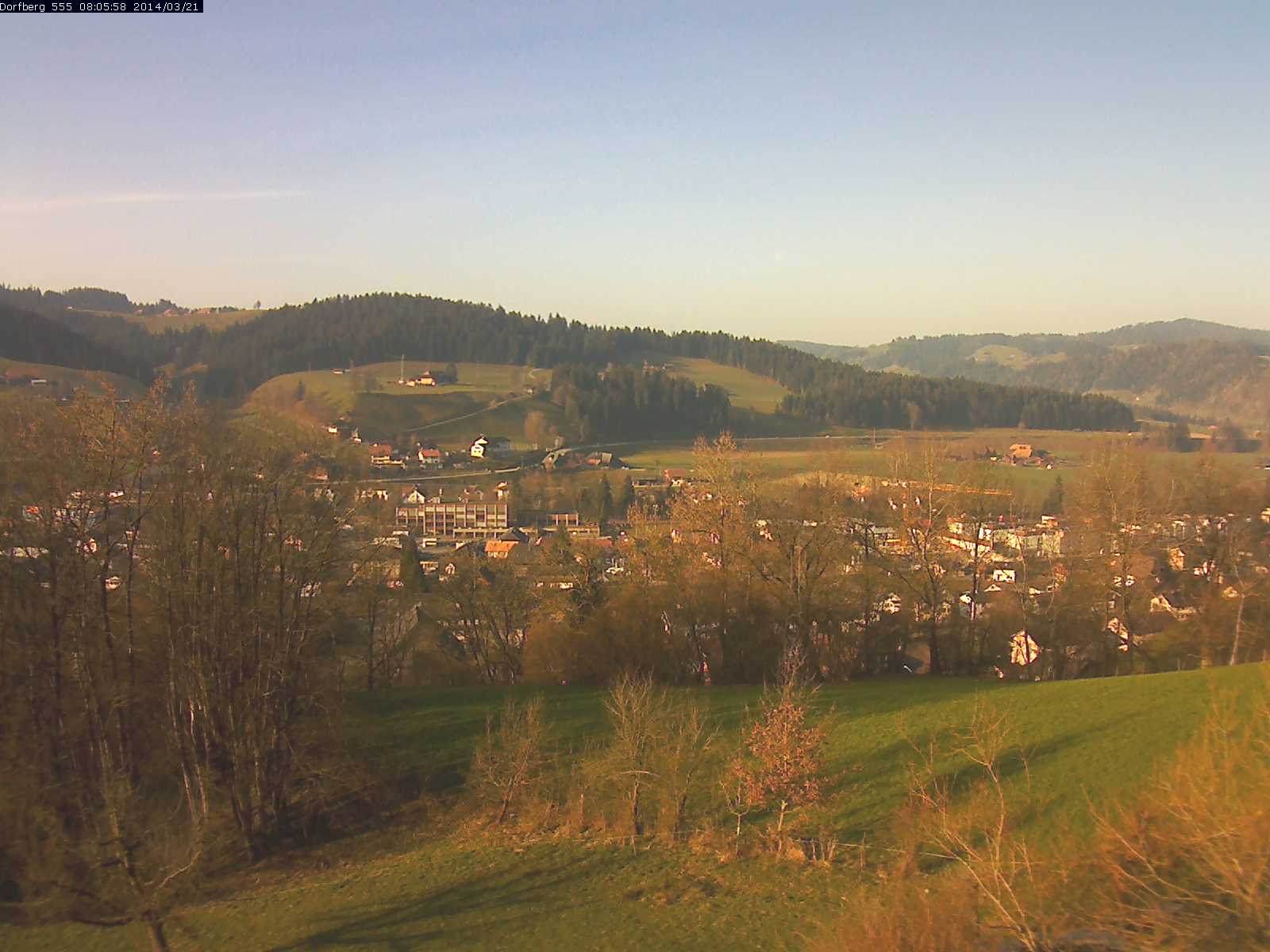 Webcam-Bild: Aussicht vom Dorfberg in Langnau 20140321-080600