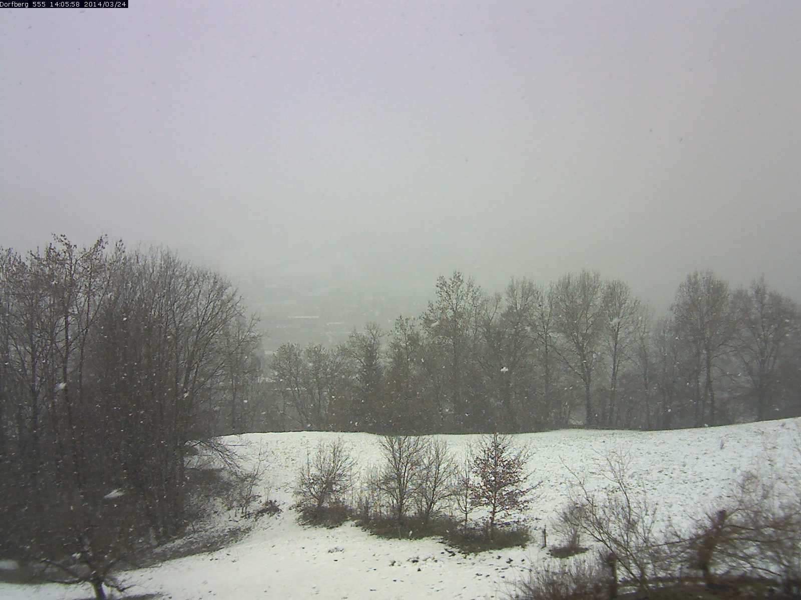 Webcam-Bild: Aussicht vom Dorfberg in Langnau 20140324-140600