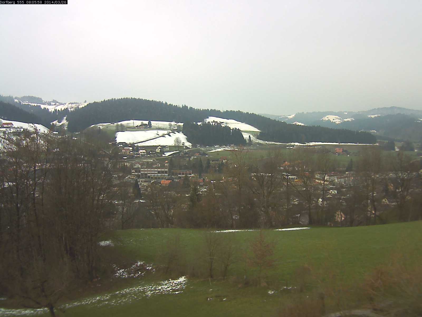 Webcam-Bild: Aussicht vom Dorfberg in Langnau 20140326-080600