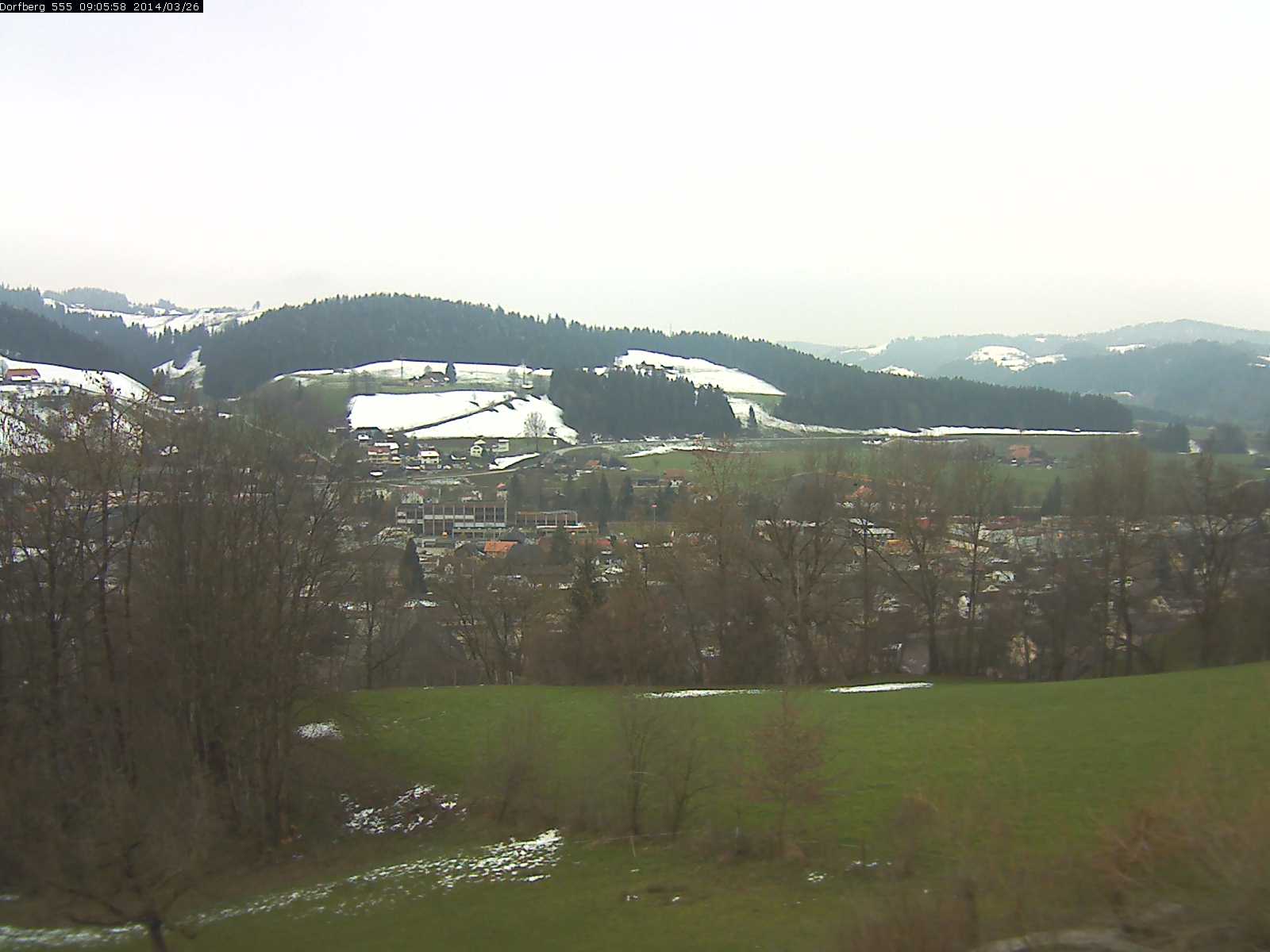 Webcam-Bild: Aussicht vom Dorfberg in Langnau 20140326-090600