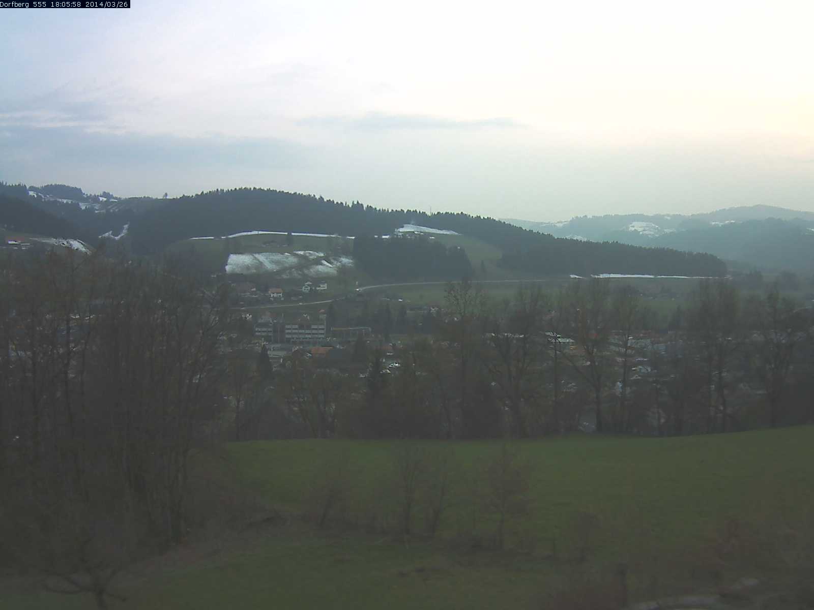 Webcam-Bild: Aussicht vom Dorfberg in Langnau 20140326-180600