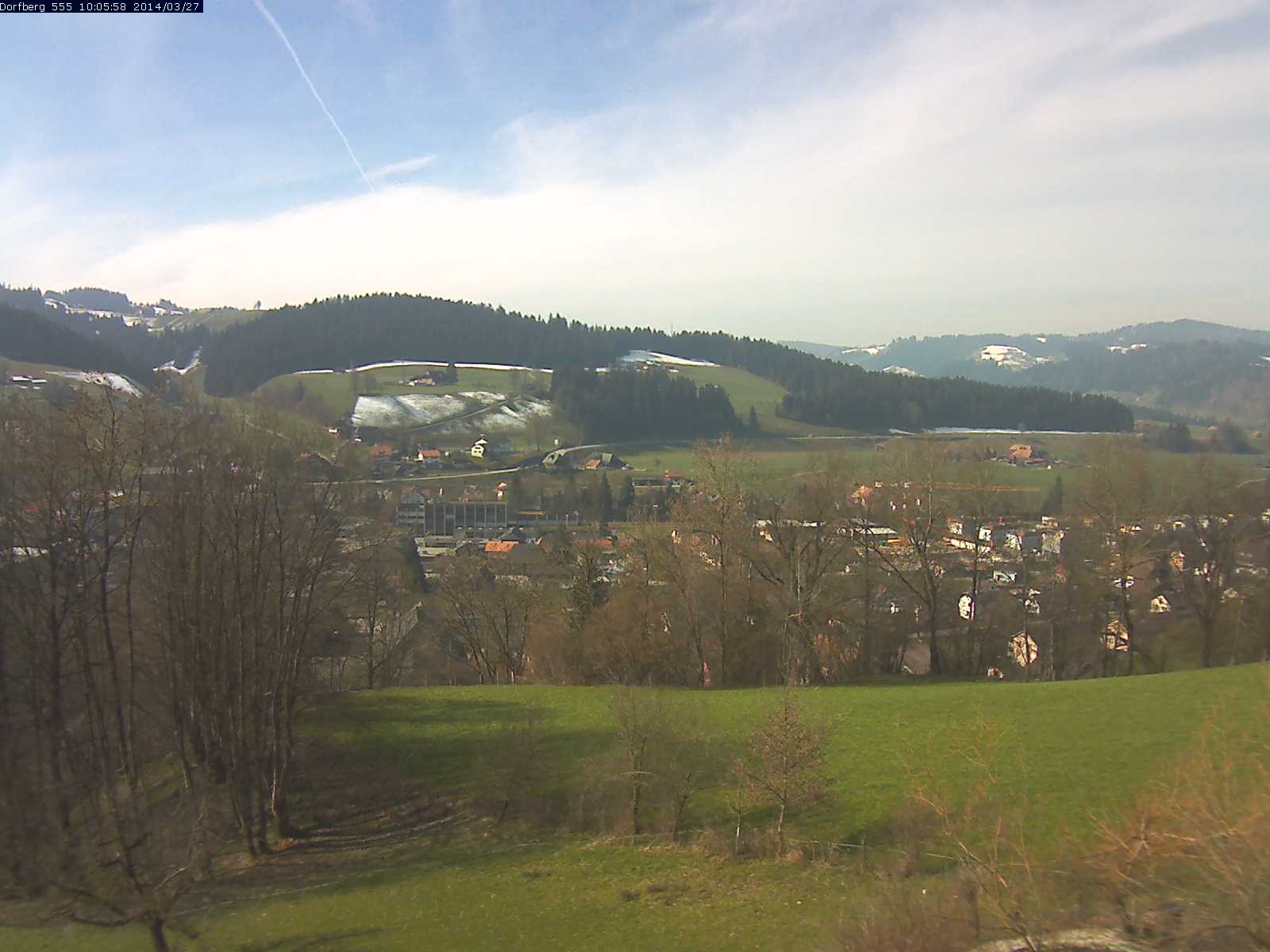 Webcam-Bild: Aussicht vom Dorfberg in Langnau 20140327-100600