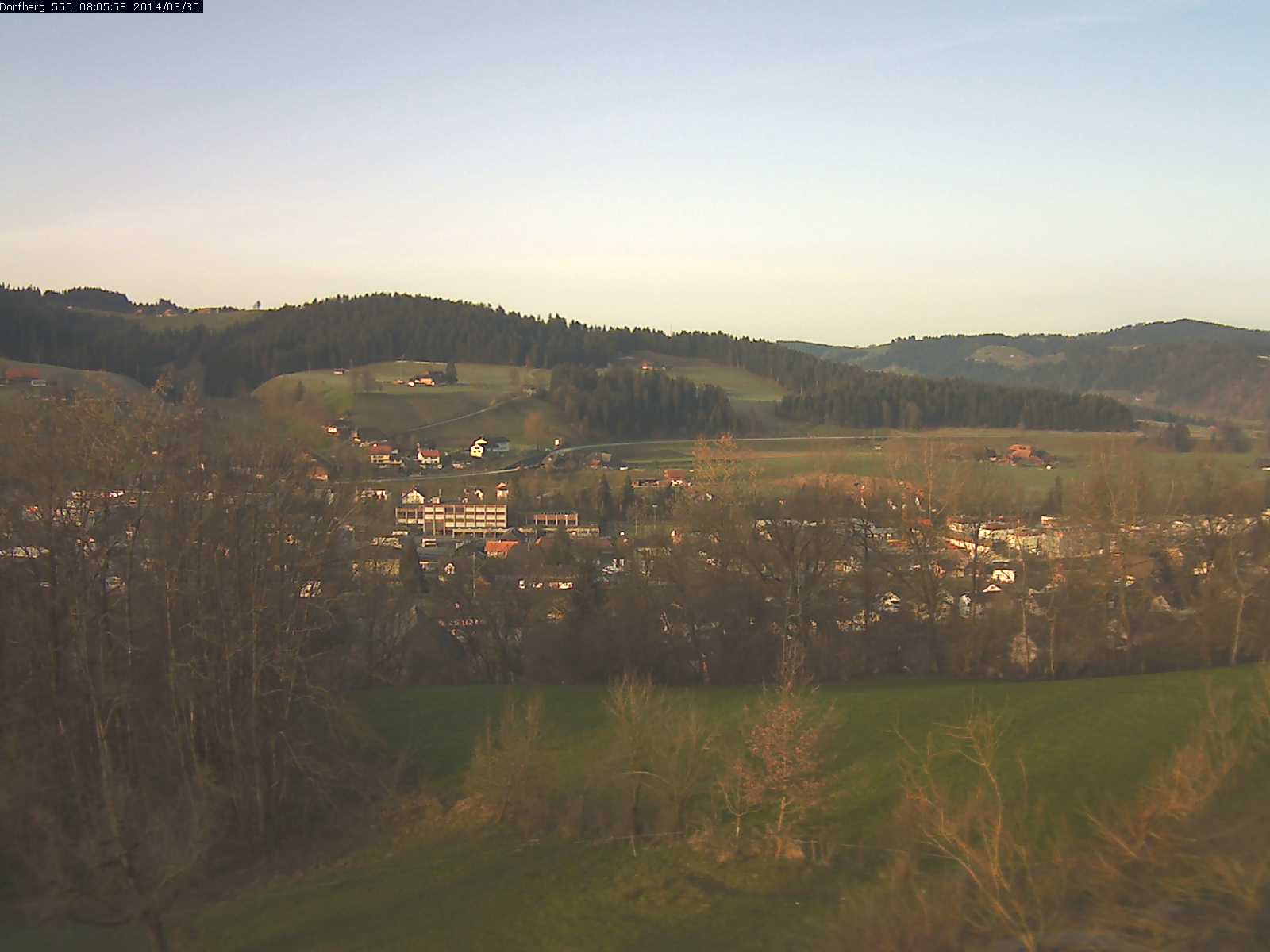 Webcam-Bild: Aussicht vom Dorfberg in Langnau 20140330-080600