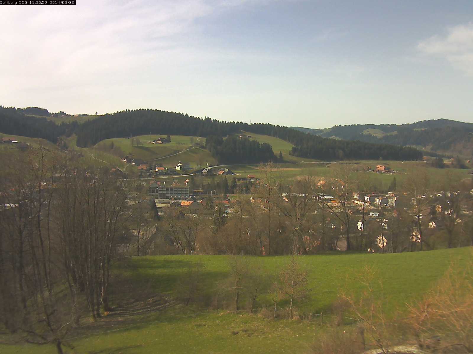 Webcam-Bild: Aussicht vom Dorfberg in Langnau 20140330-110600