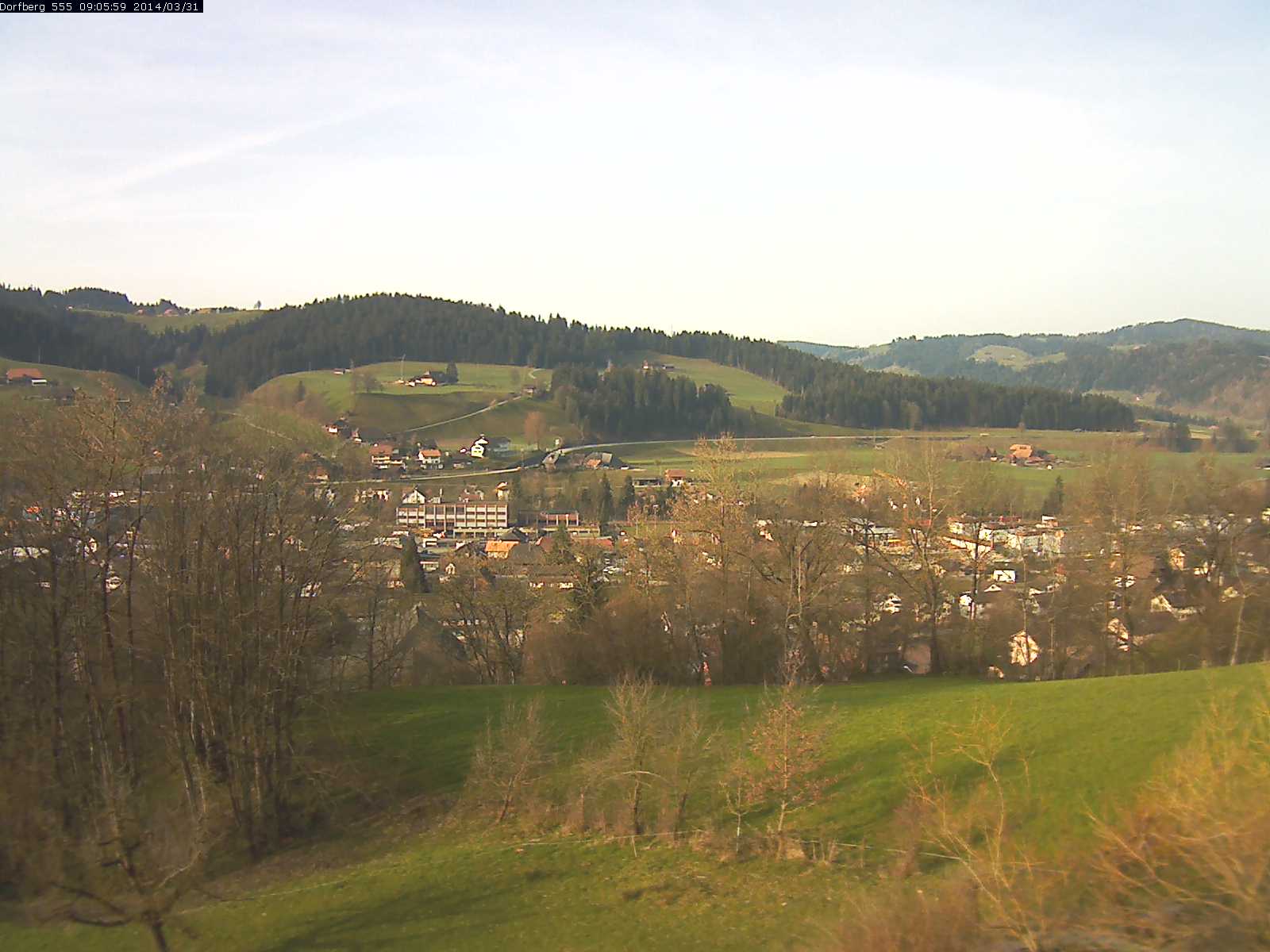 Webcam-Bild: Aussicht vom Dorfberg in Langnau 20140331-090600