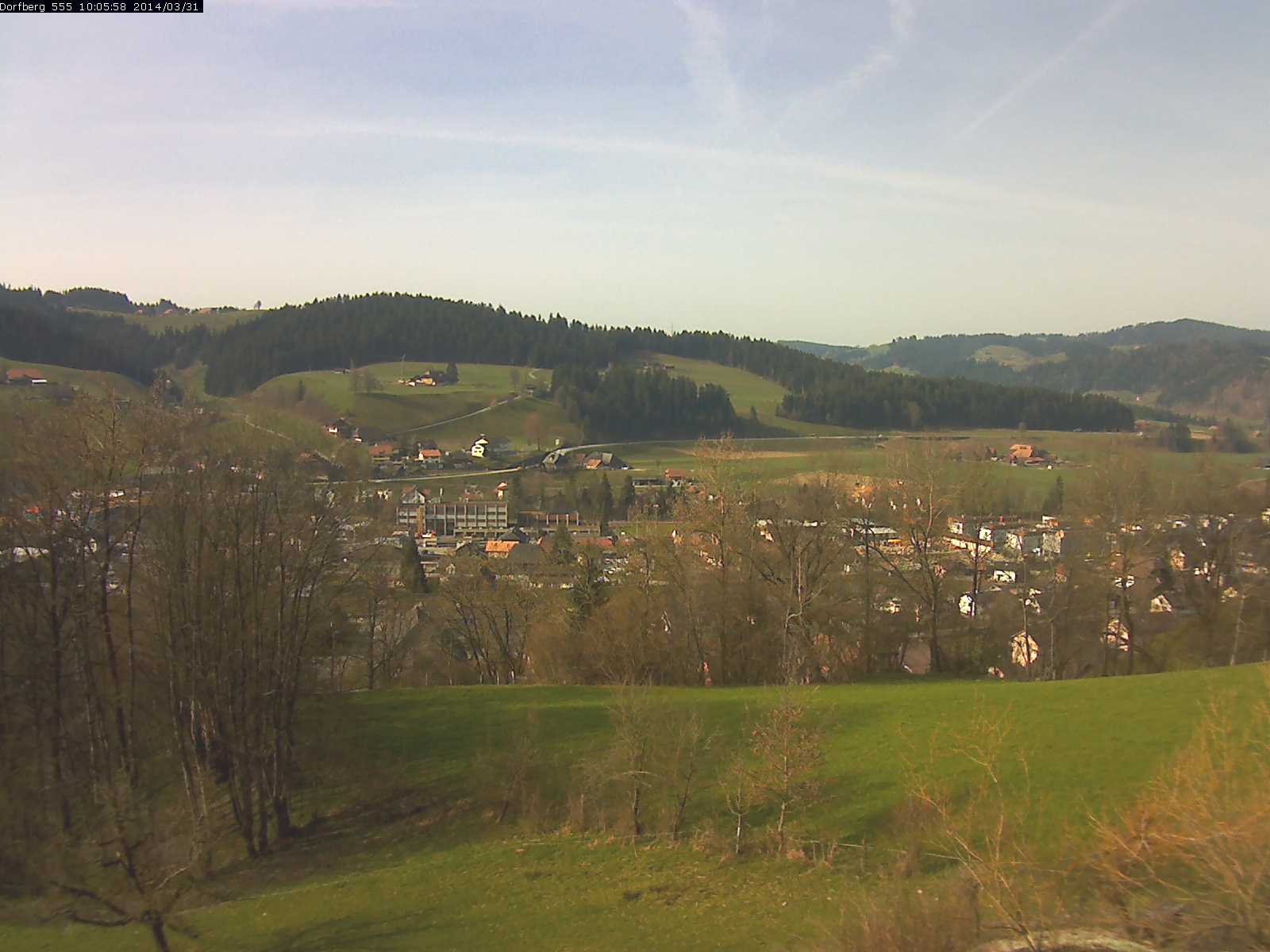 Webcam-Bild: Aussicht vom Dorfberg in Langnau 20140331-100600