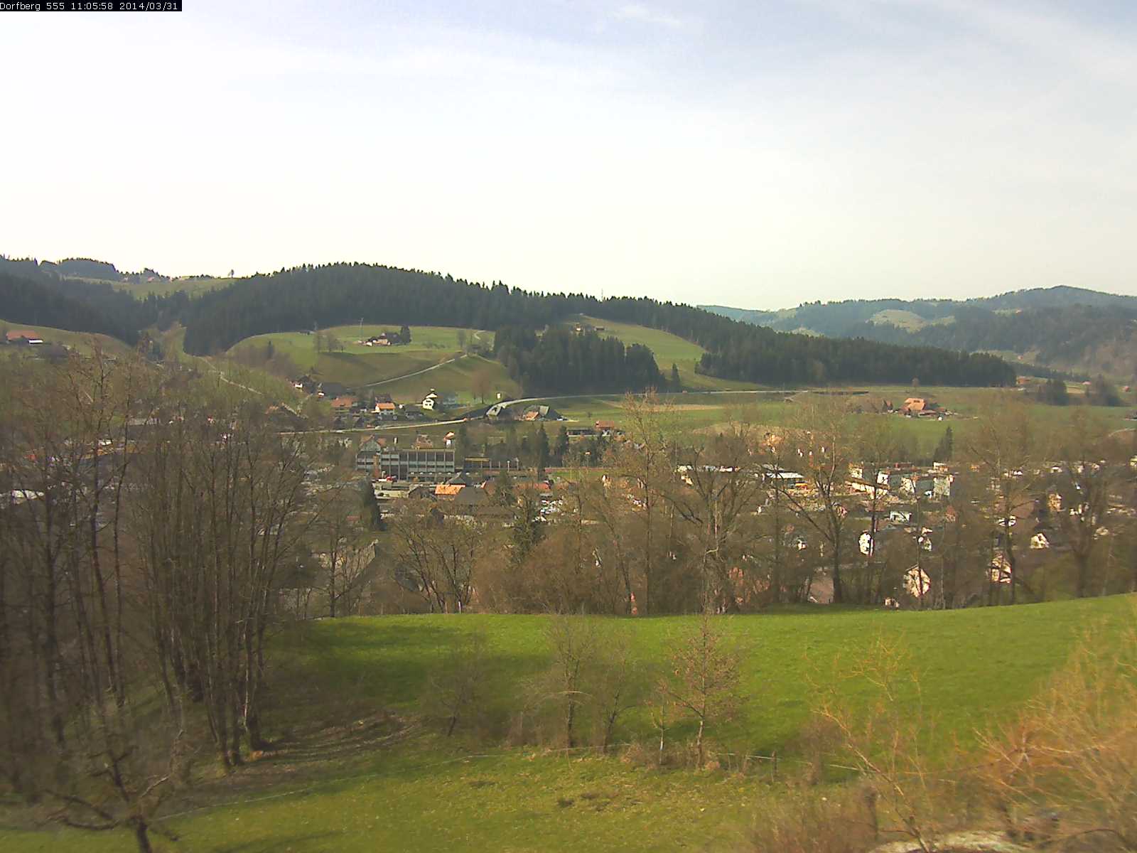 Webcam-Bild: Aussicht vom Dorfberg in Langnau 20140331-110600