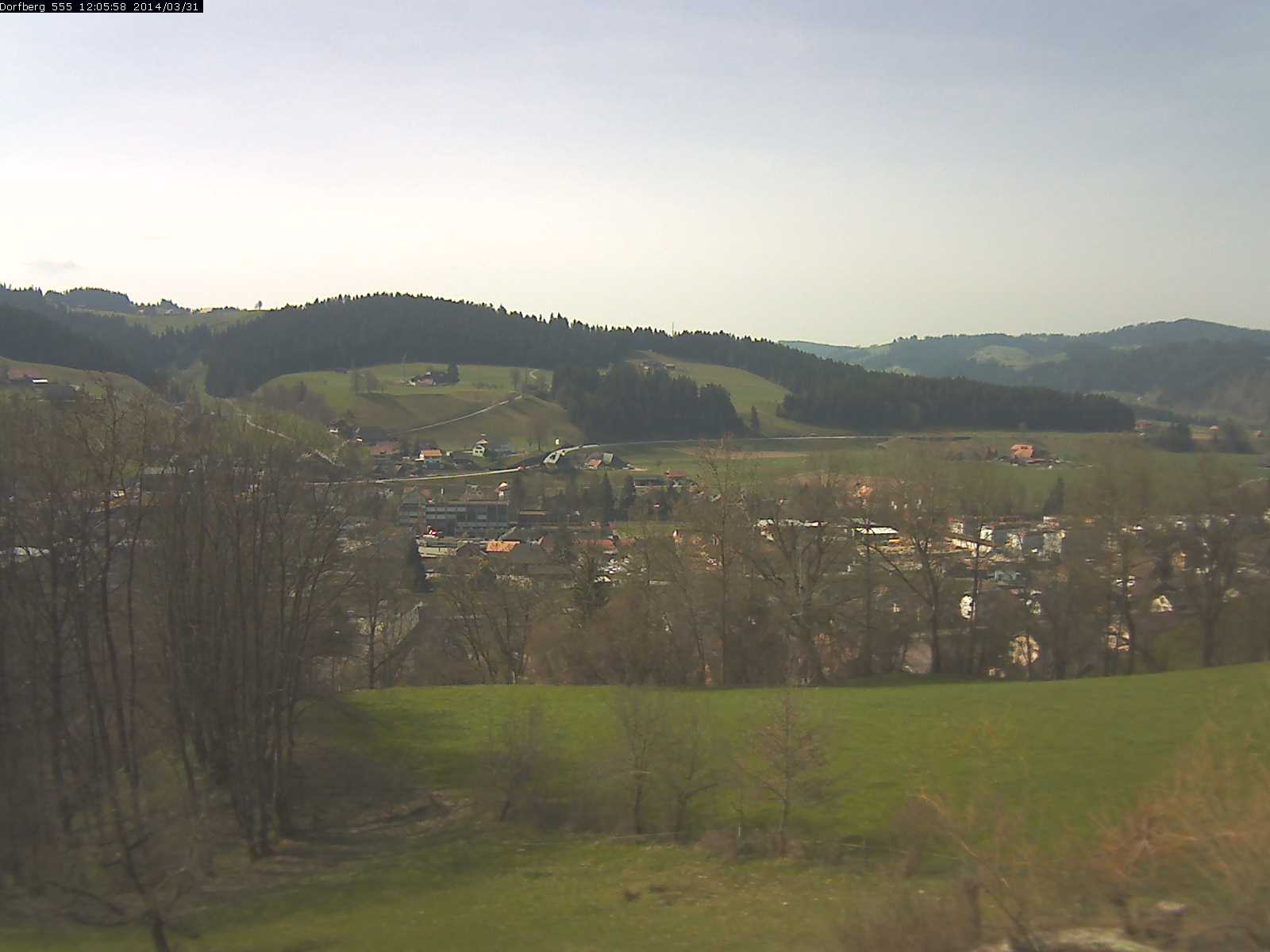 Webcam-Bild: Aussicht vom Dorfberg in Langnau 20140331-120600