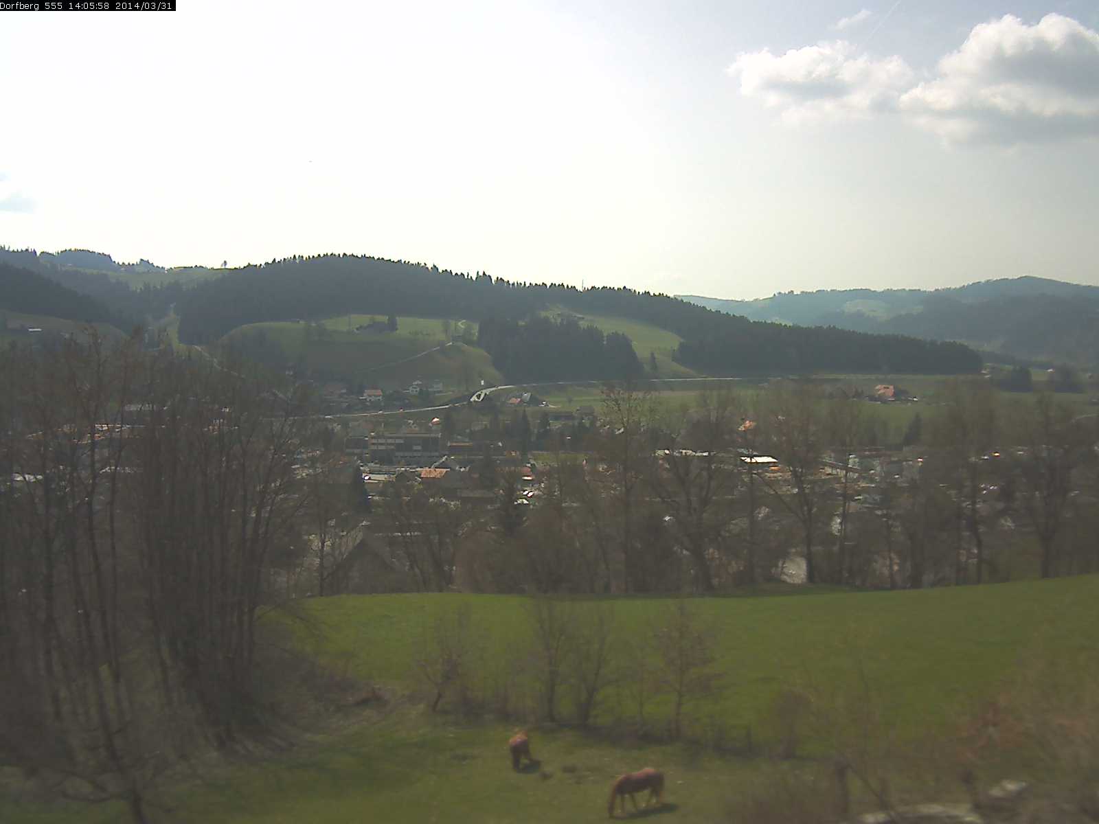 Webcam-Bild: Aussicht vom Dorfberg in Langnau 20140331-140600
