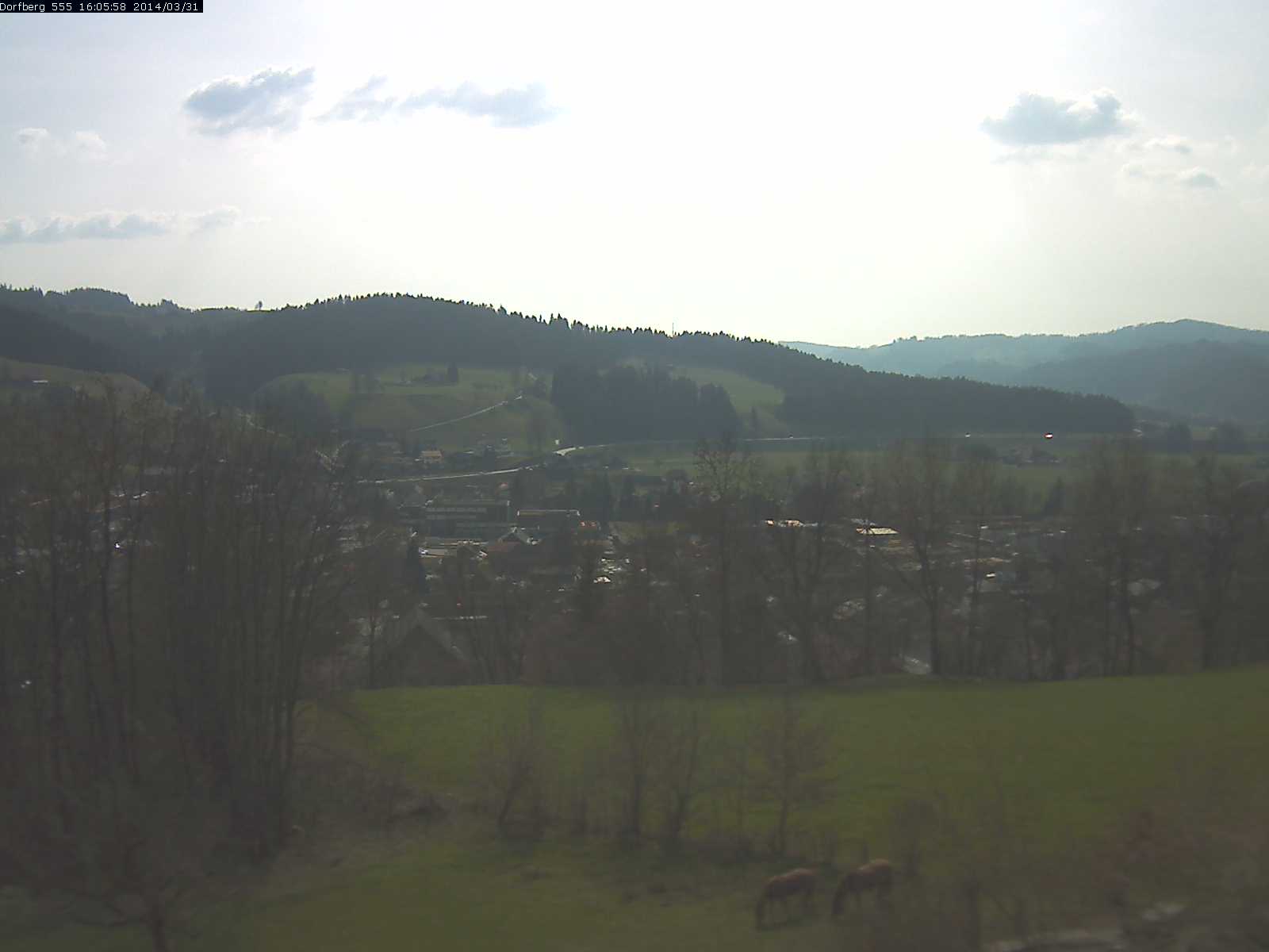 Webcam-Bild: Aussicht vom Dorfberg in Langnau 20140331-160600