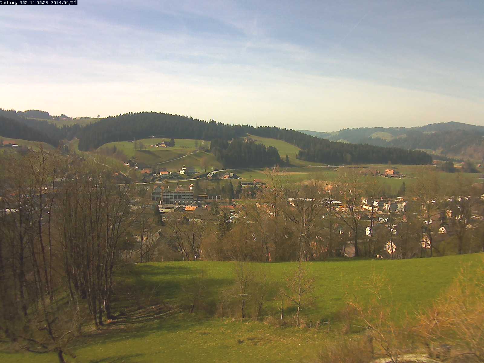 Webcam-Bild: Aussicht vom Dorfberg in Langnau 20140402-110600