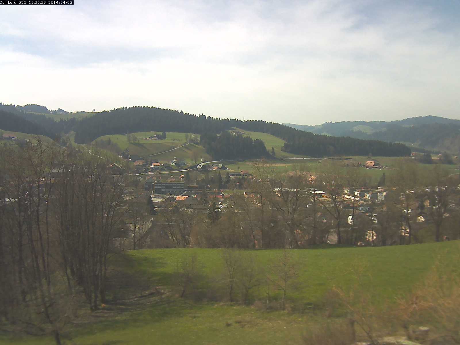 Webcam-Bild: Aussicht vom Dorfberg in Langnau 20140402-120600