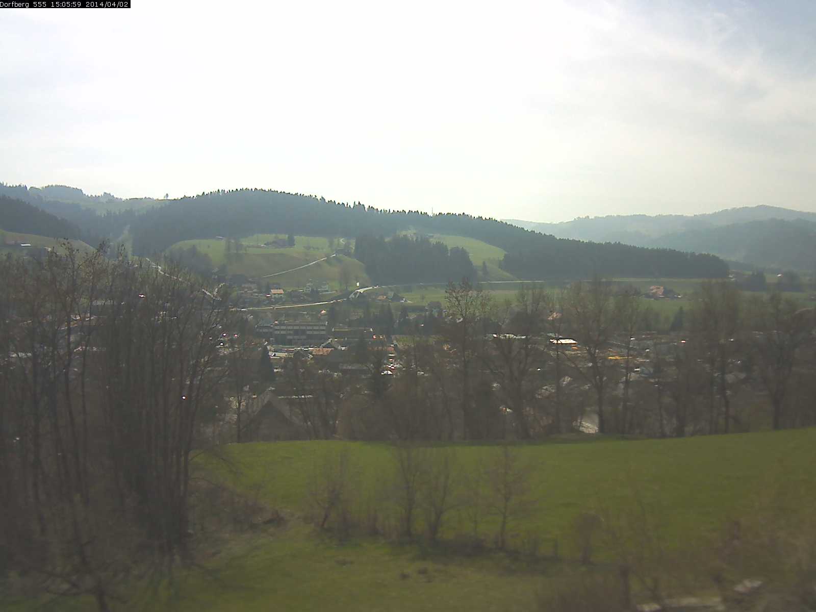 Webcam-Bild: Aussicht vom Dorfberg in Langnau 20140402-150600