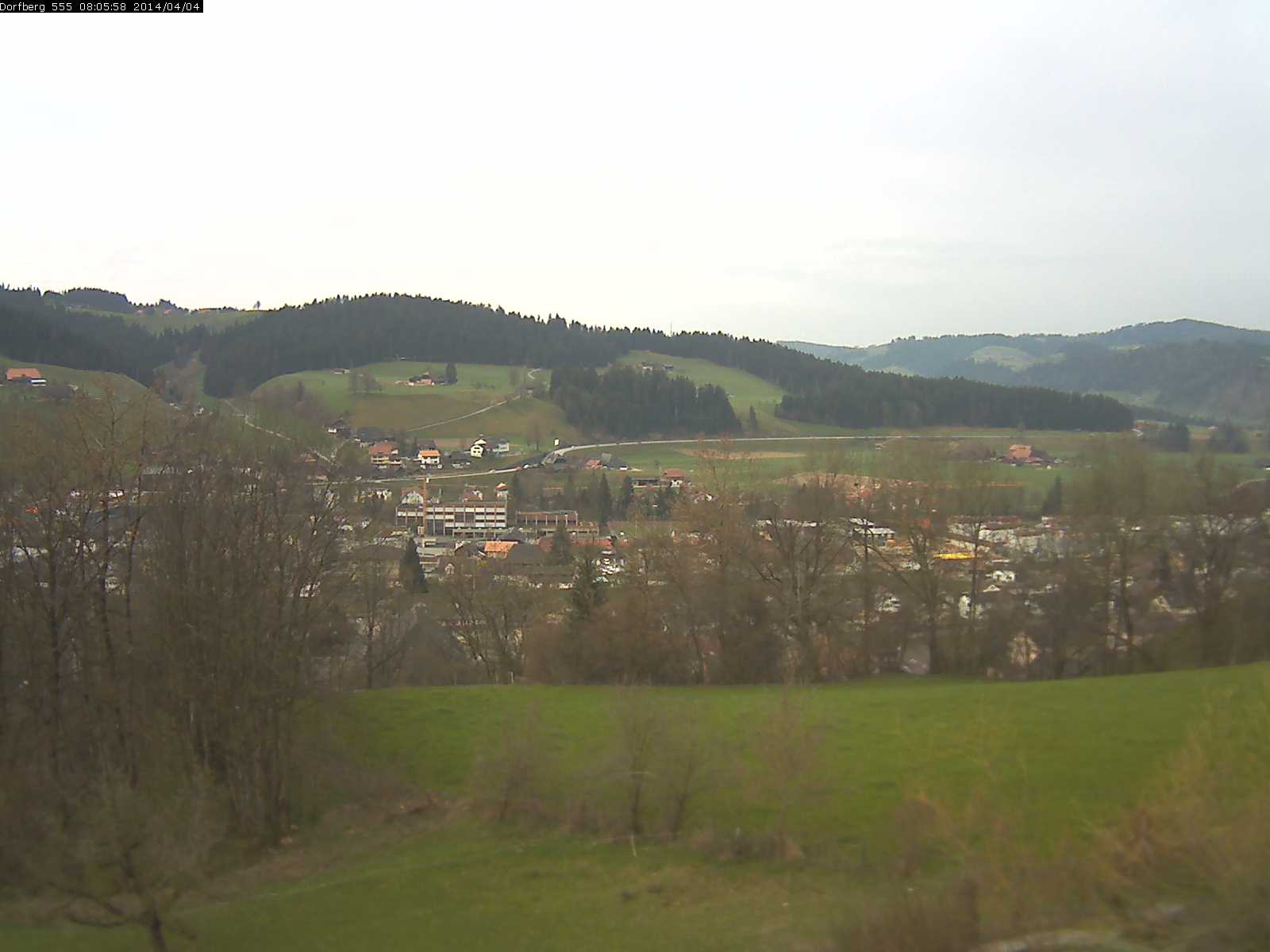 Webcam-Bild: Aussicht vom Dorfberg in Langnau 20140404-080600