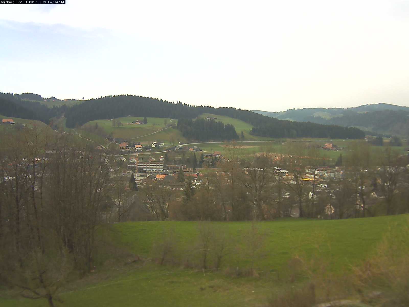Webcam-Bild: Aussicht vom Dorfberg in Langnau 20140404-100600