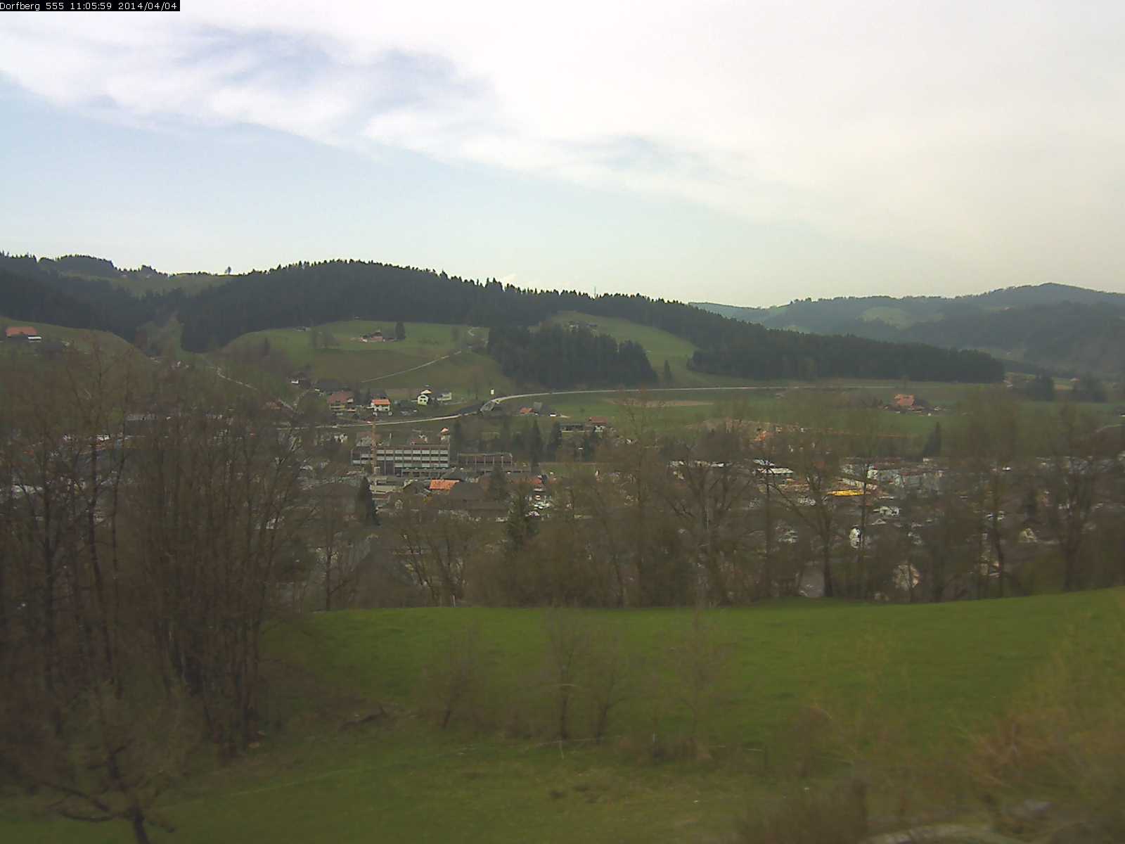 Webcam-Bild: Aussicht vom Dorfberg in Langnau 20140404-110600