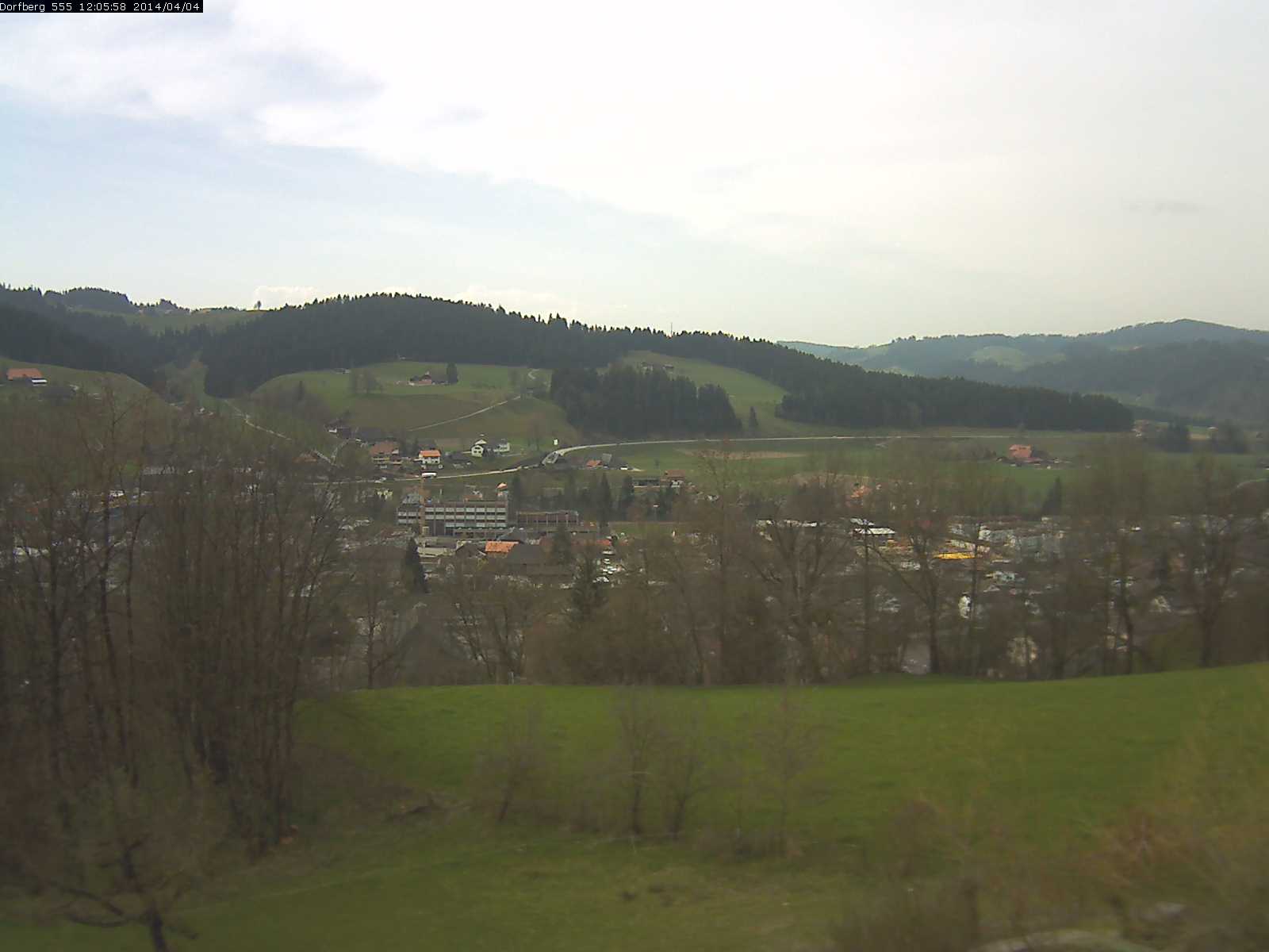 Webcam-Bild: Aussicht vom Dorfberg in Langnau 20140404-120600