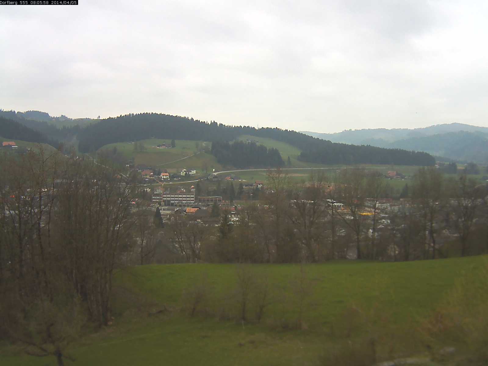 Webcam-Bild: Aussicht vom Dorfberg in Langnau 20140405-080600