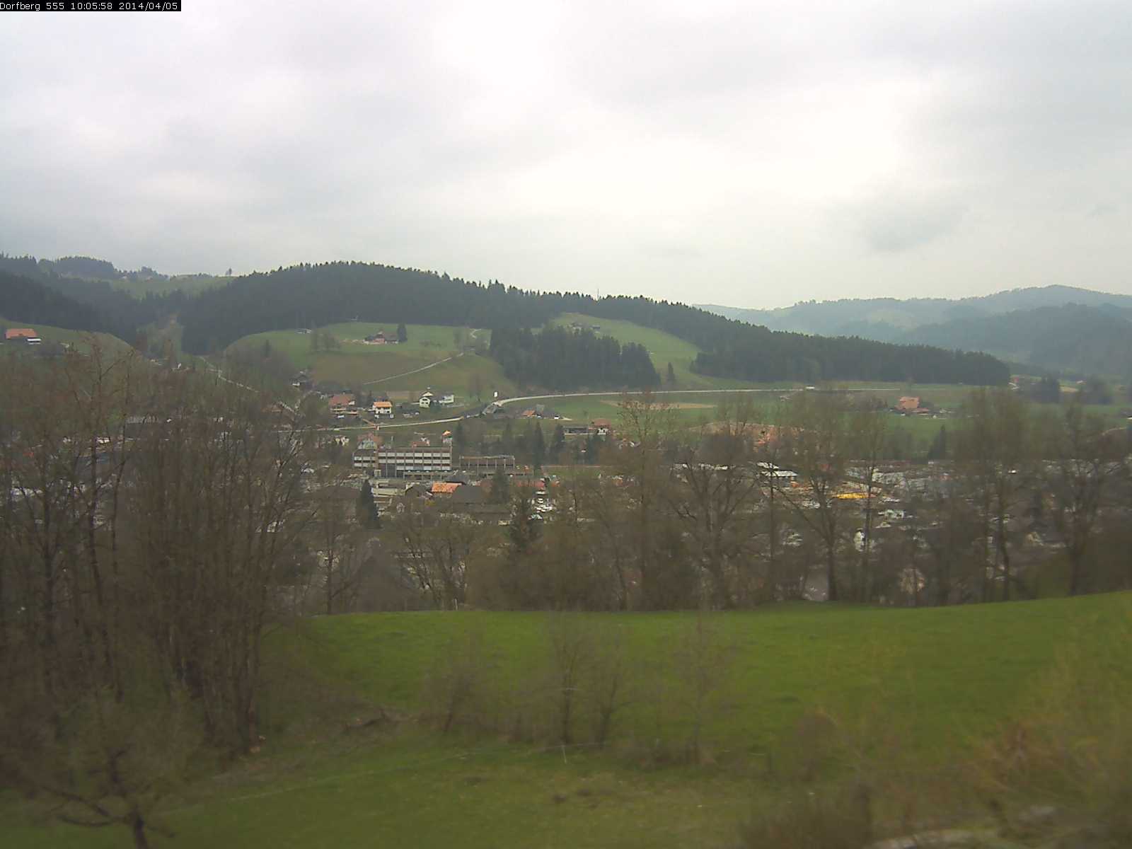 Webcam-Bild: Aussicht vom Dorfberg in Langnau 20140405-100600