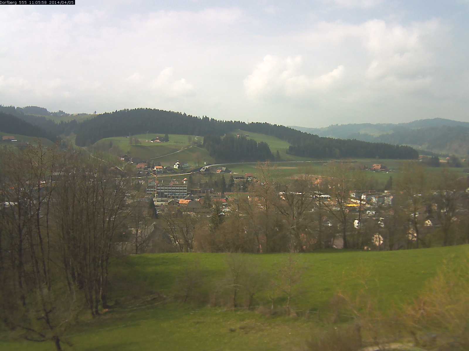 Webcam-Bild: Aussicht vom Dorfberg in Langnau 20140405-110600