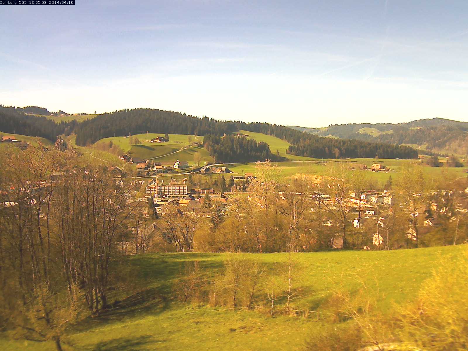 Webcam-Bild: Aussicht vom Dorfberg in Langnau 20140410-100600
