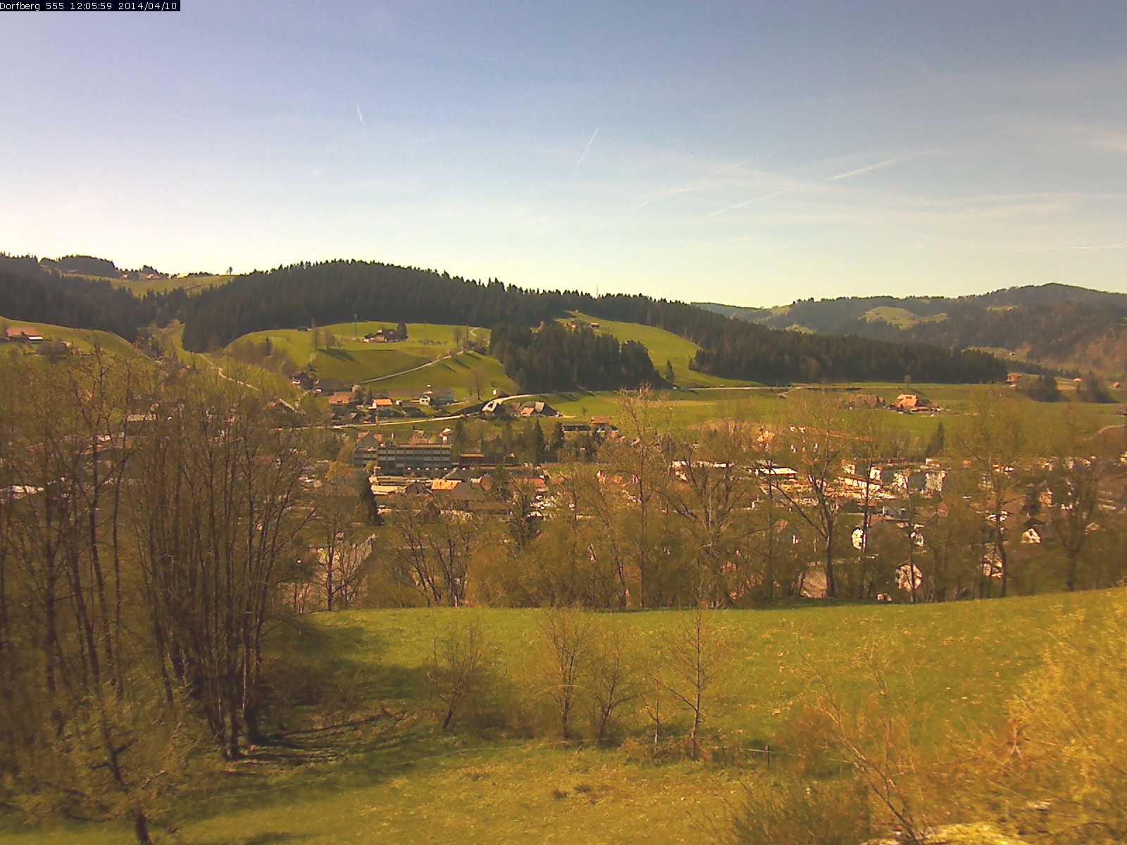 Webcam-Bild: Aussicht vom Dorfberg in Langnau 20140410-120600