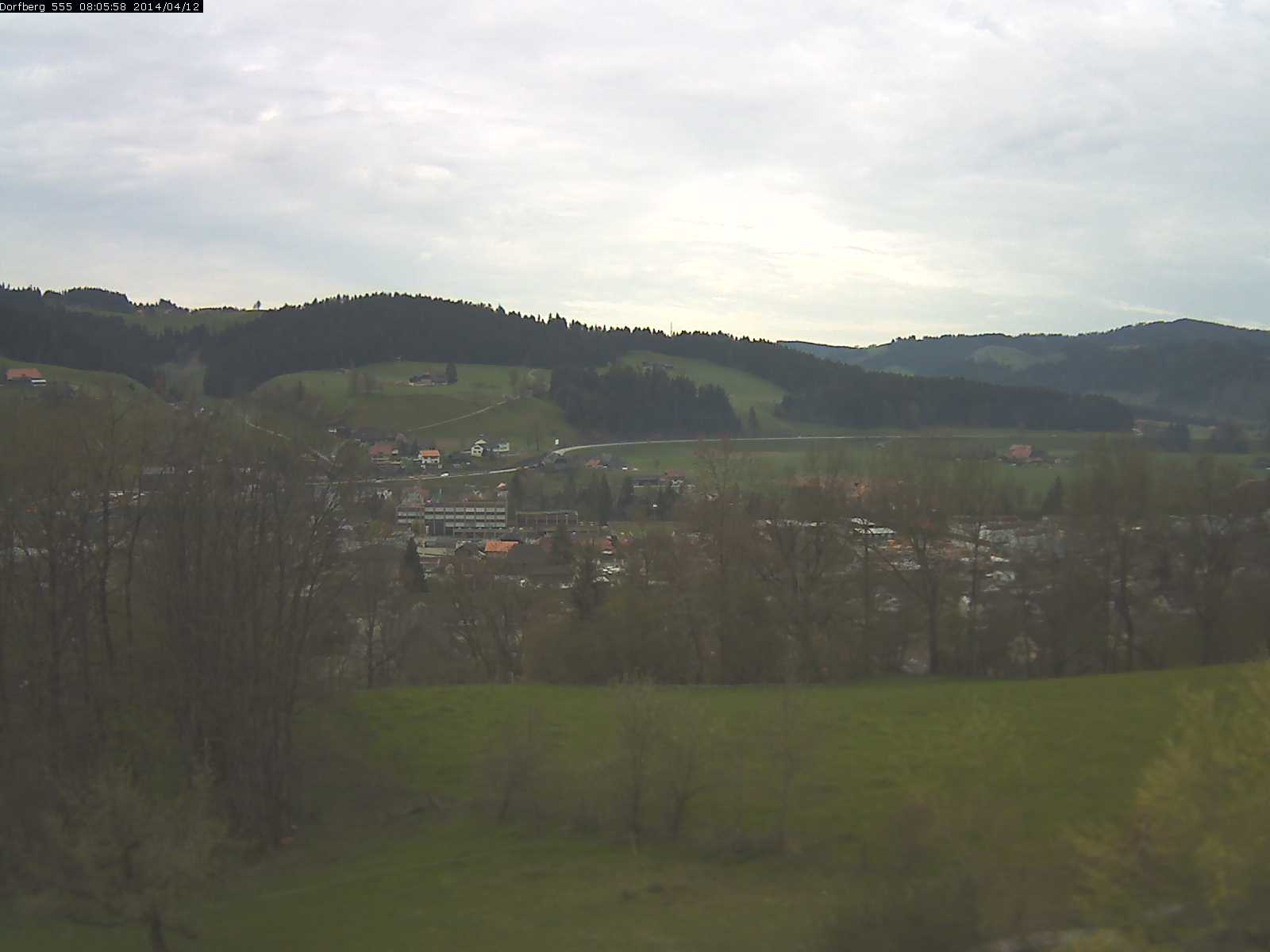 Webcam-Bild: Aussicht vom Dorfberg in Langnau 20140412-080600