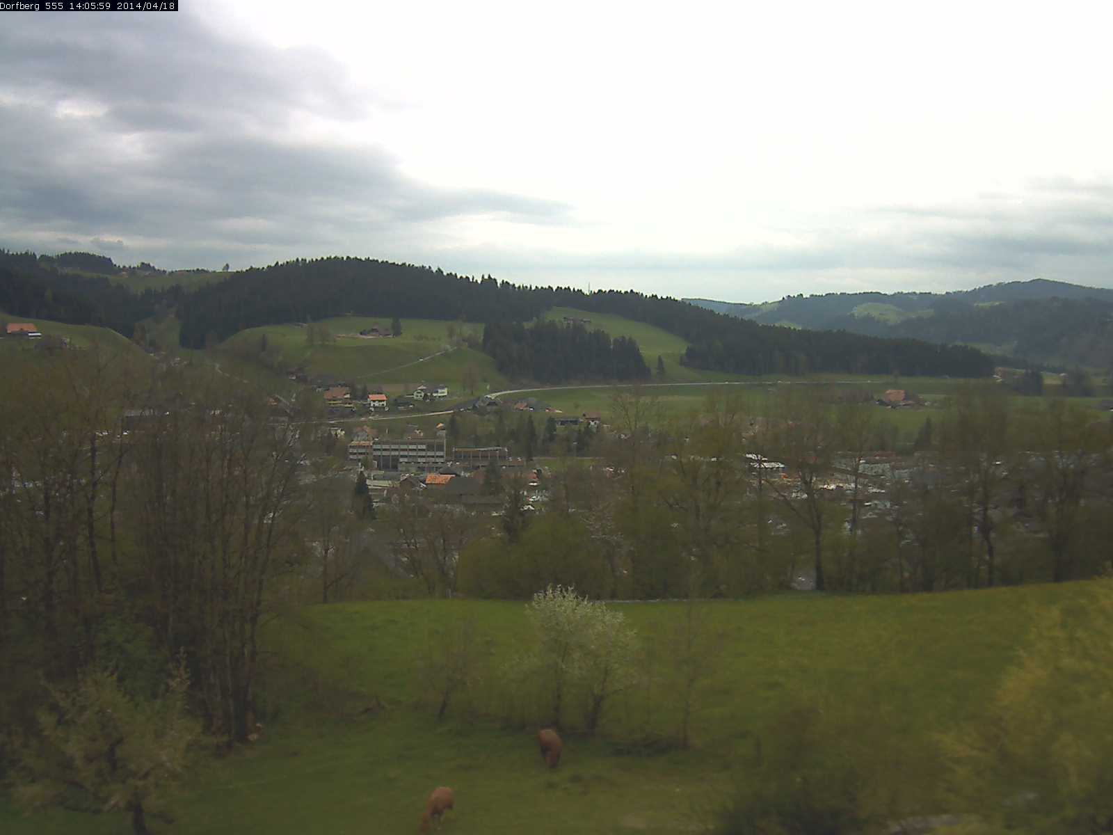 Webcam-Bild: Aussicht vom Dorfberg in Langnau 20140418-140600