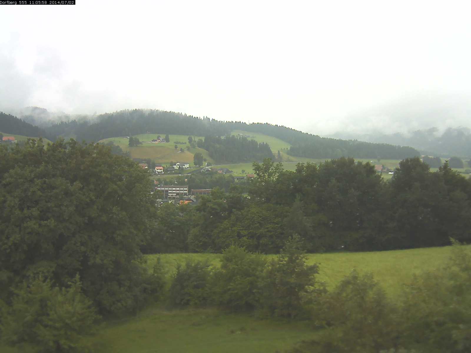 Webcam-Bild: Aussicht vom Dorfberg in Langnau 20140702-110600