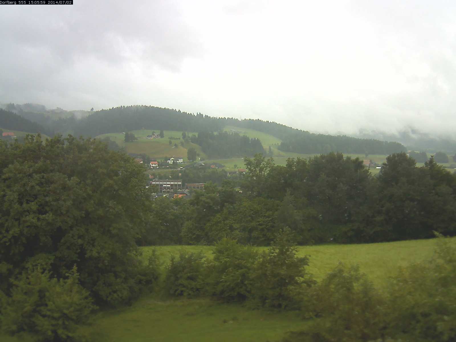 Webcam-Bild: Aussicht vom Dorfberg in Langnau 20140702-150600
