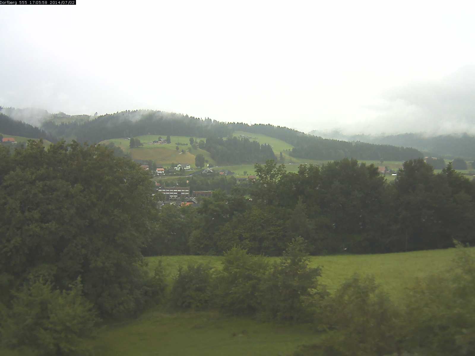 Webcam-Bild: Aussicht vom Dorfberg in Langnau 20140702-170600