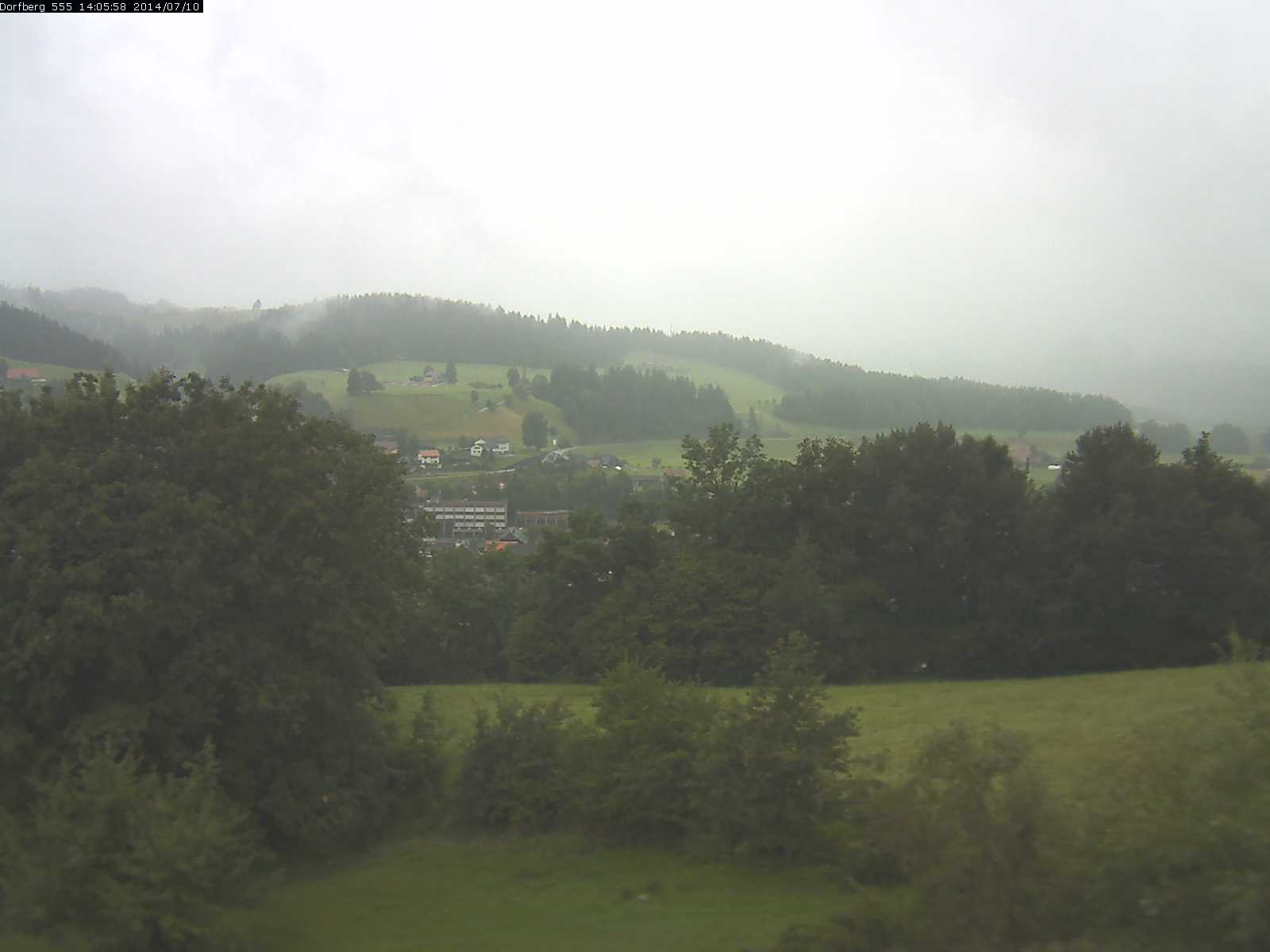 Webcam-Bild: Aussicht vom Dorfberg in Langnau 20140710-140600