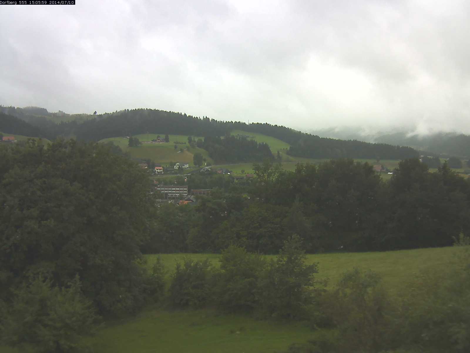 Webcam-Bild: Aussicht vom Dorfberg in Langnau 20140710-150600