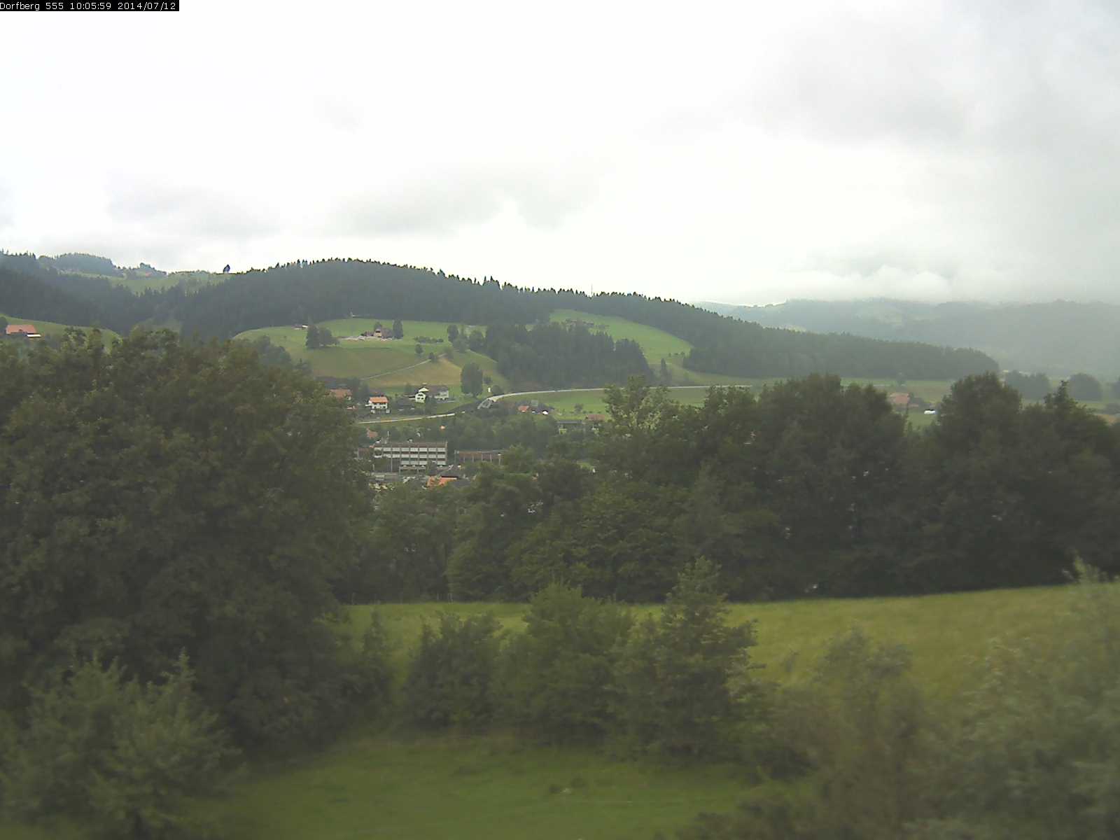 Webcam-Bild: Aussicht vom Dorfberg in Langnau 20140712-100600