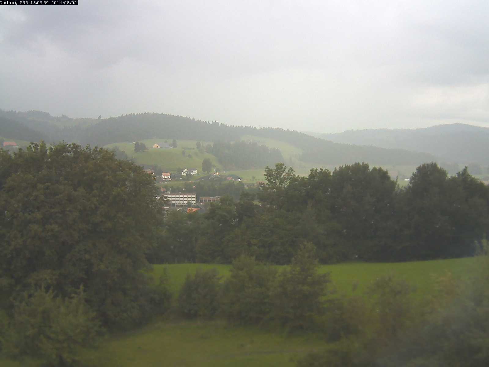 Webcam-Bild: Aussicht vom Dorfberg in Langnau 20140802-180600