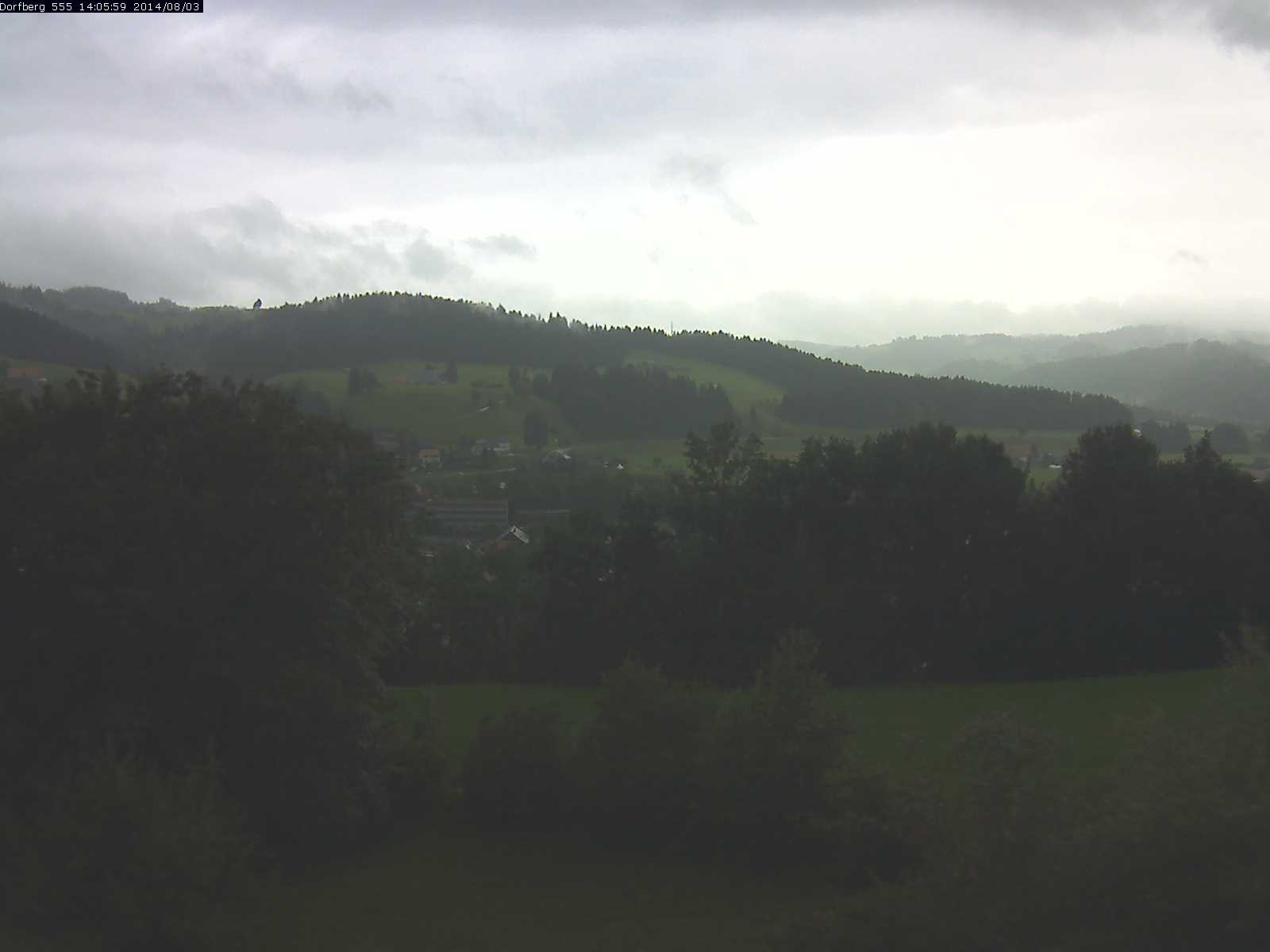 Webcam-Bild: Aussicht vom Dorfberg in Langnau 20140803-140600
