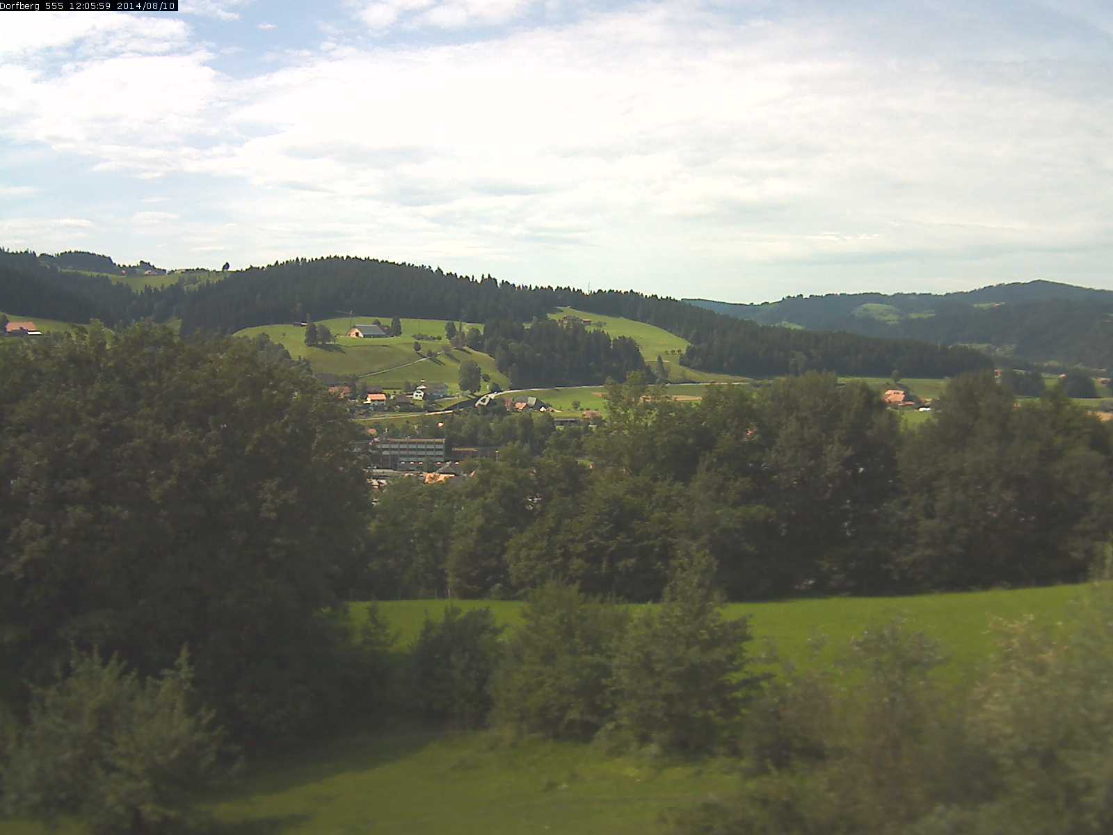 Webcam-Bild: Aussicht vom Dorfberg in Langnau 20140810-120600