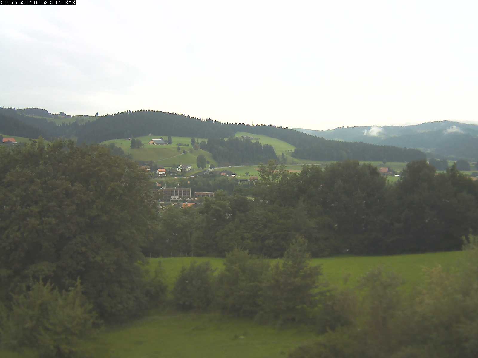 Webcam-Bild: Aussicht vom Dorfberg in Langnau 20140813-100600