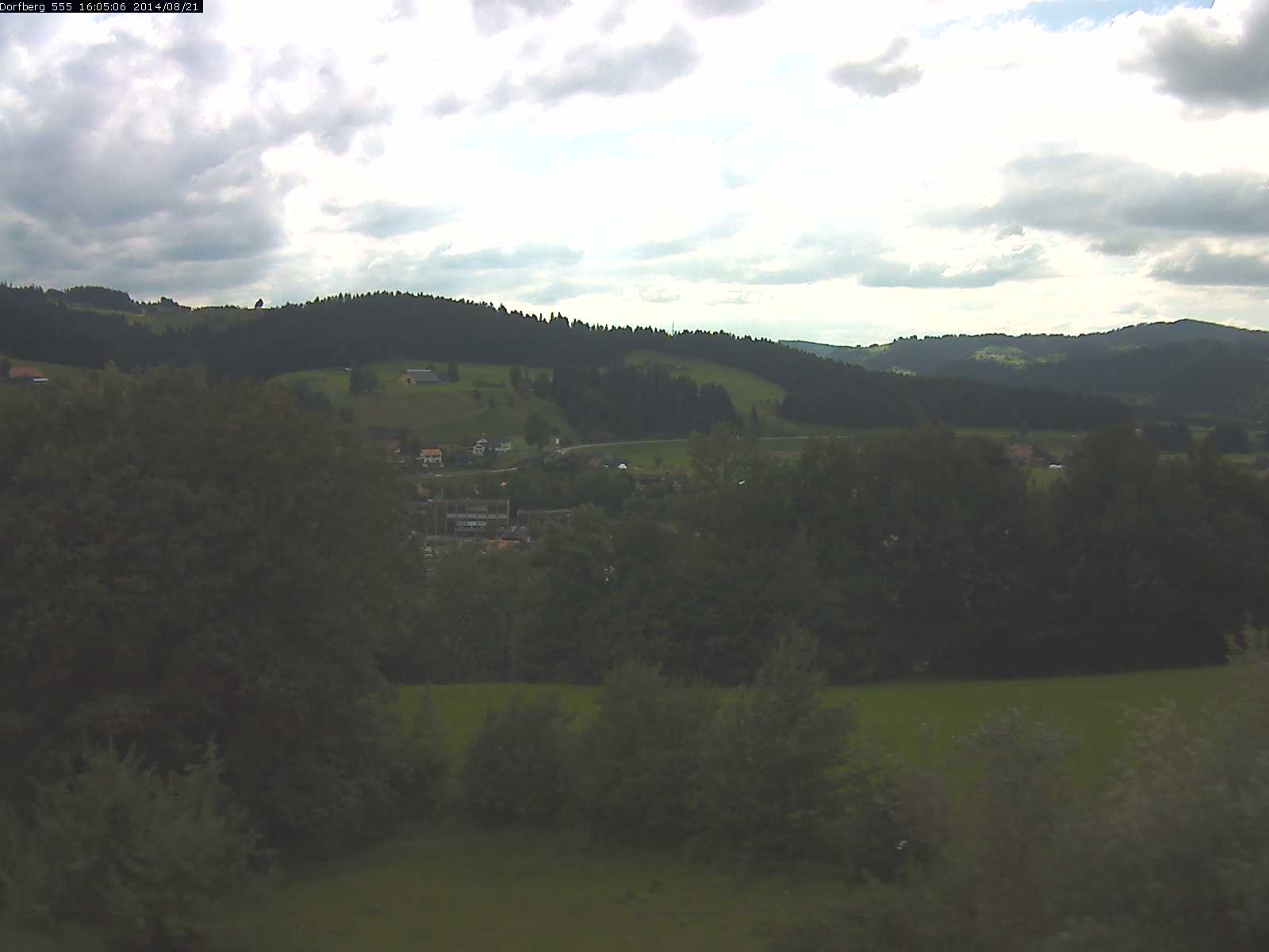 Webcam-Bild: Aussicht vom Dorfberg in Langnau 20140821-160600