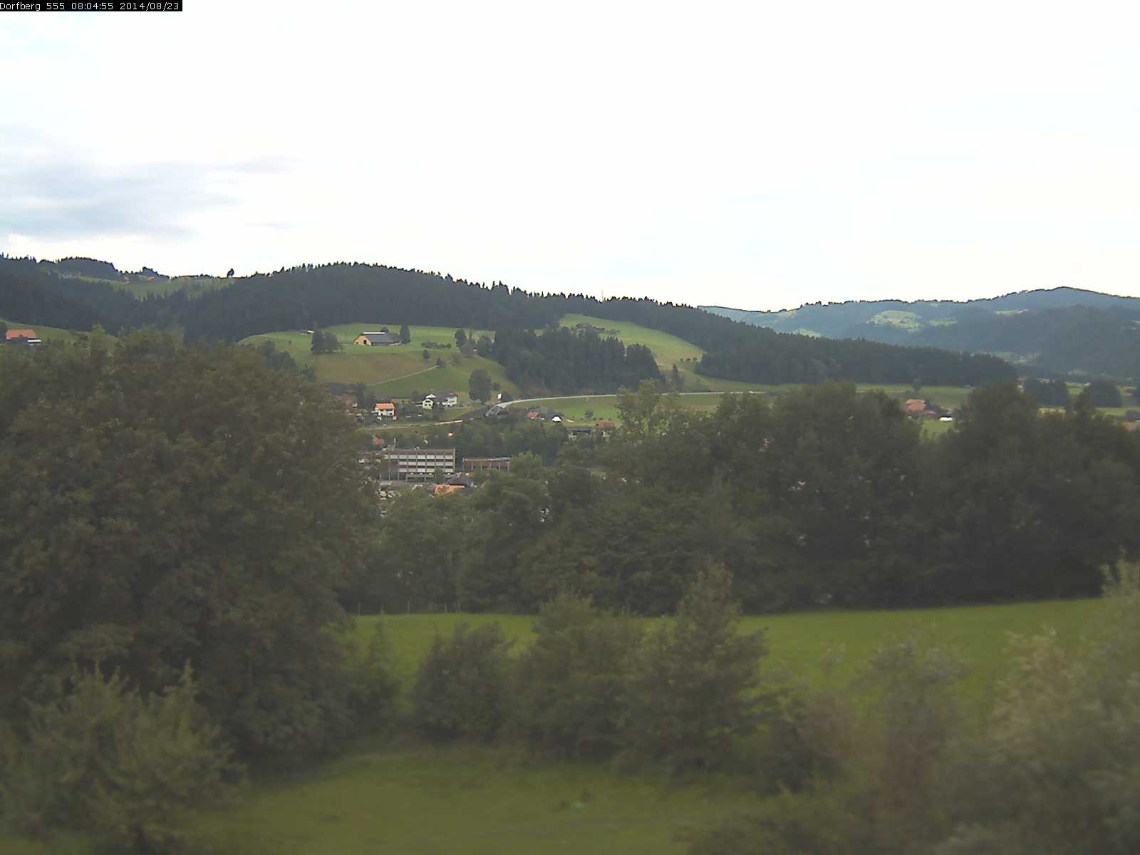 Webcam-Bild: Aussicht vom Dorfberg in Langnau 20140823-080600