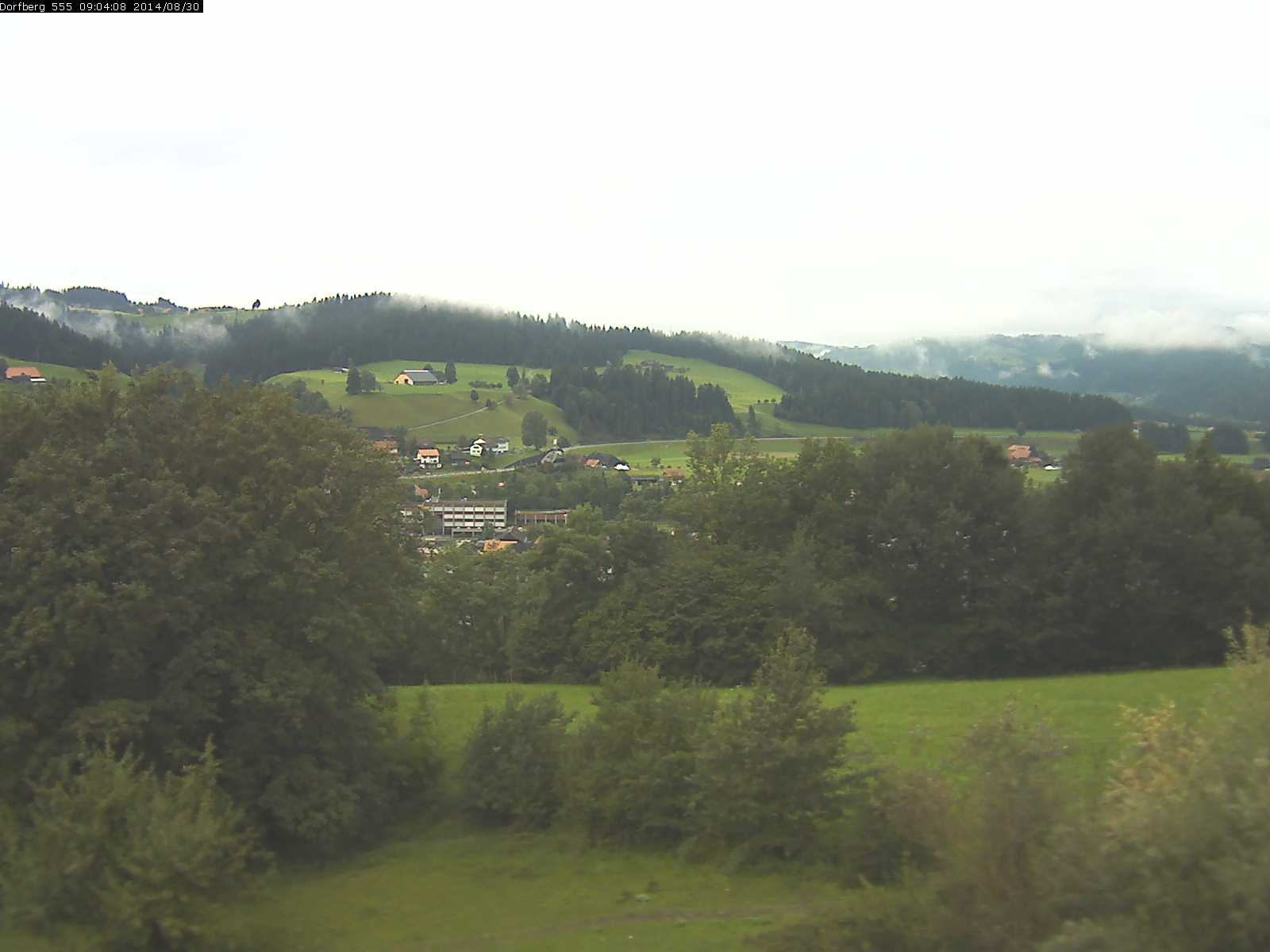Webcam-Bild: Aussicht vom Dorfberg in Langnau 20140830-090600