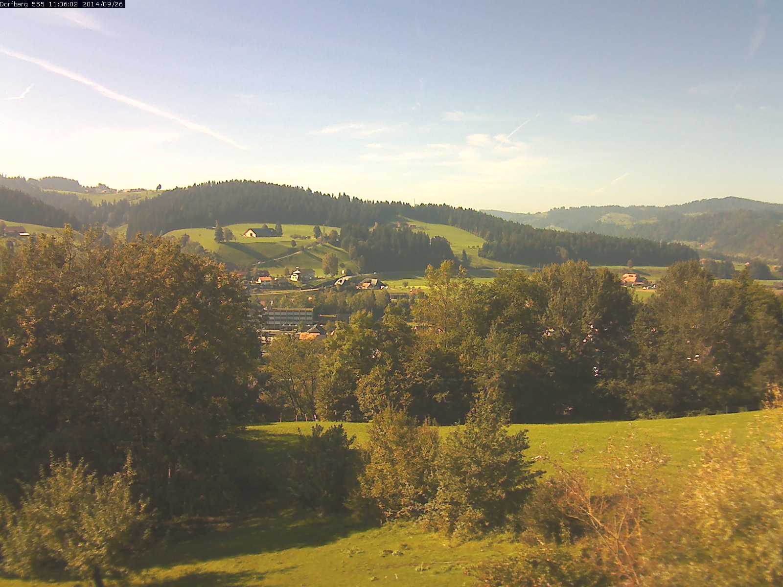 Webcam-Bild: Aussicht vom Dorfberg in Langnau 20140926-110601