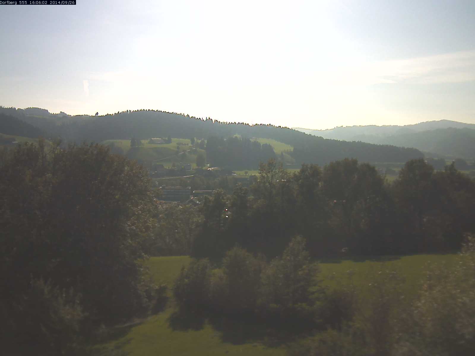 Webcam-Bild: Aussicht vom Dorfberg in Langnau 20140926-160601