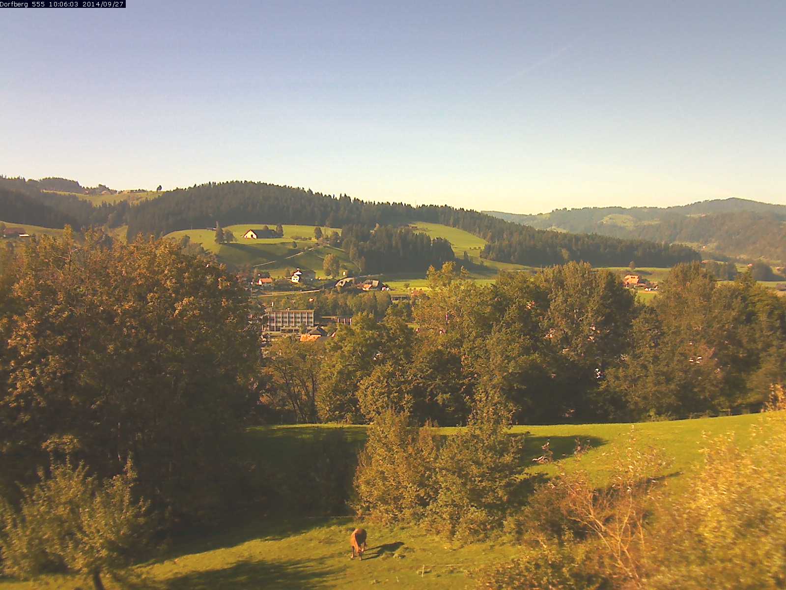 Webcam-Bild: Aussicht vom Dorfberg in Langnau 20140927-100601