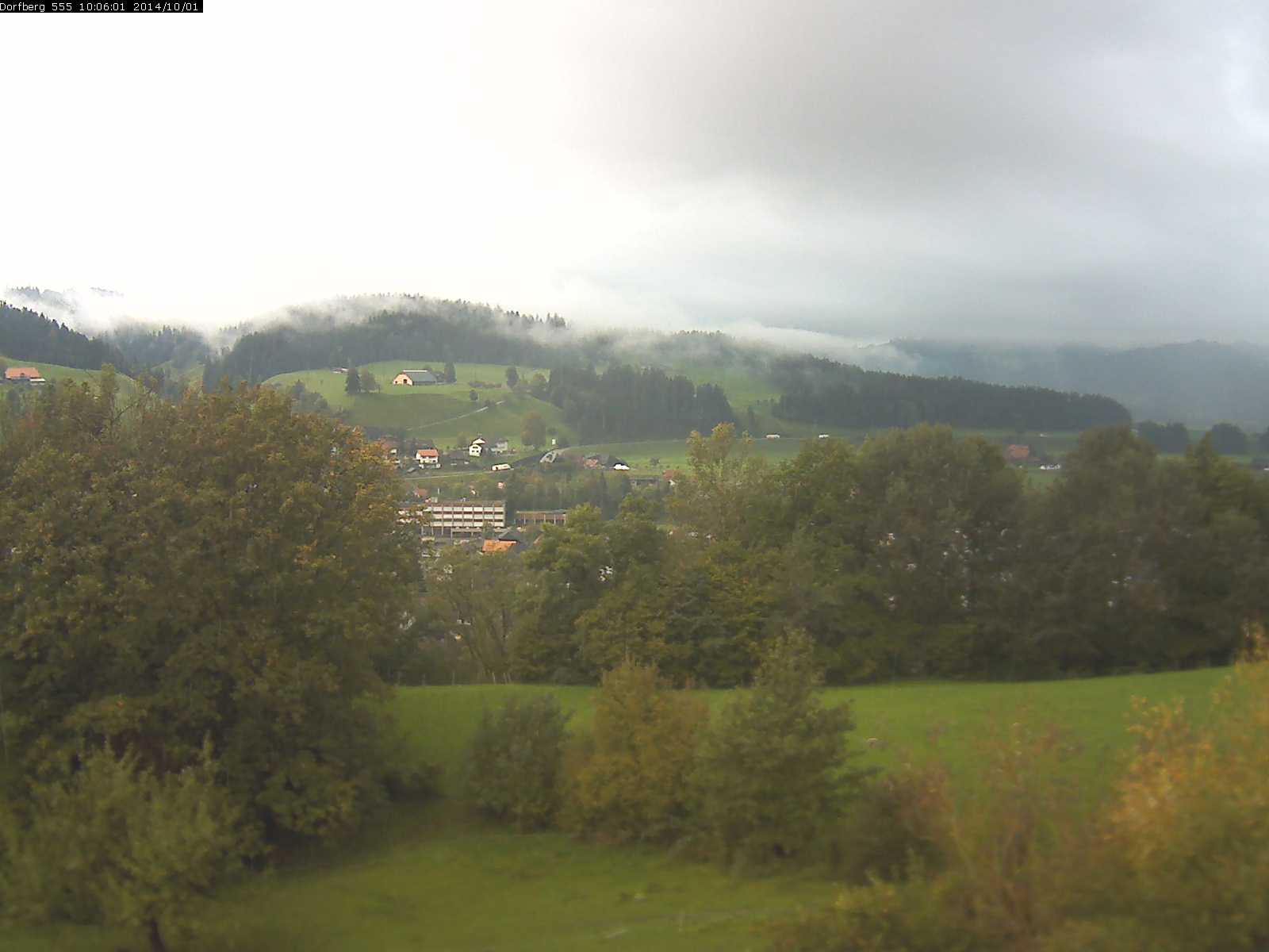 Webcam-Bild: Aussicht vom Dorfberg in Langnau 20141001-100601