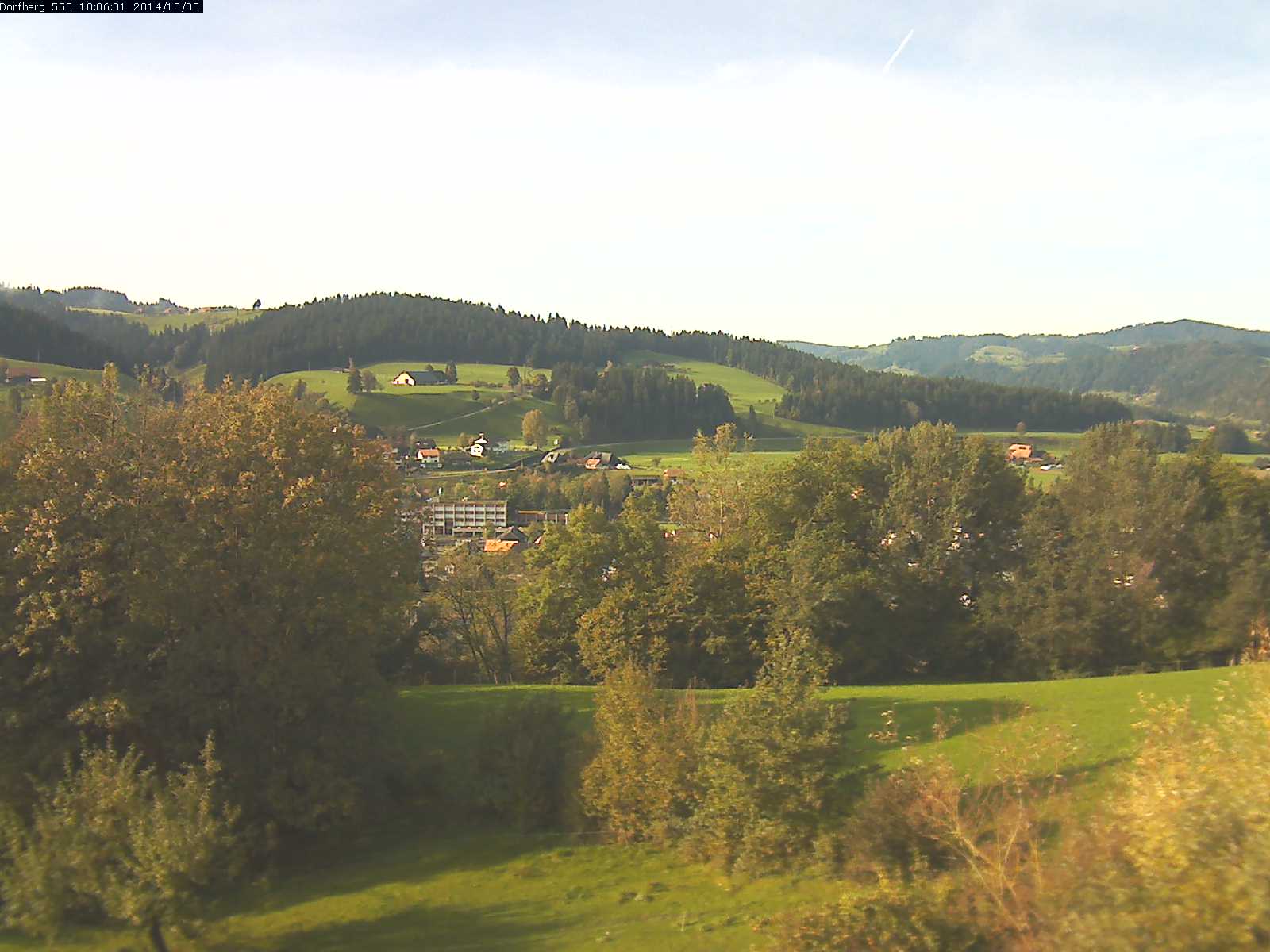 Webcam-Bild: Aussicht vom Dorfberg in Langnau 20141005-100601